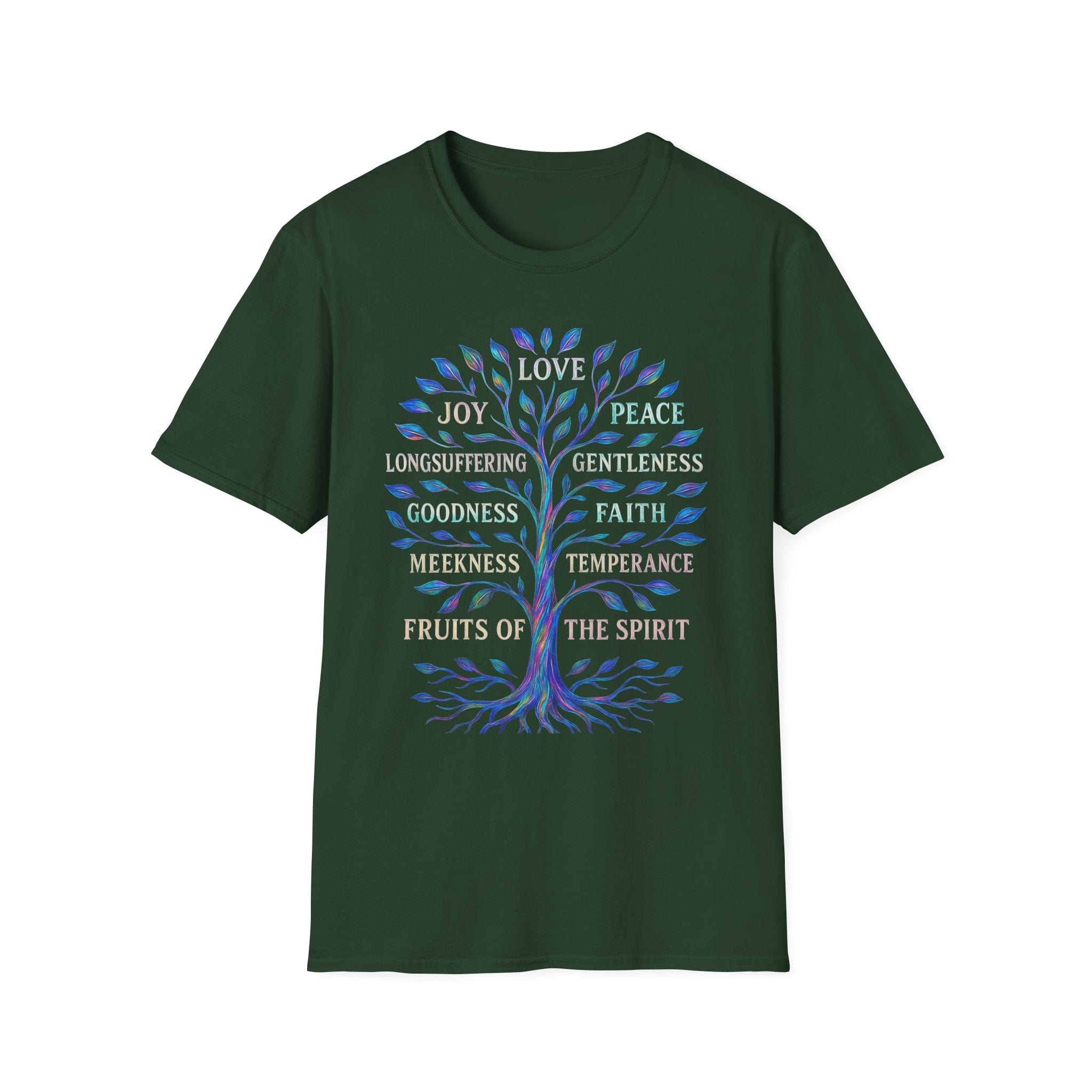 JKFstylez T-Shirt S / Forest Green Unisex Fruits of the Spirit T-Shirt
