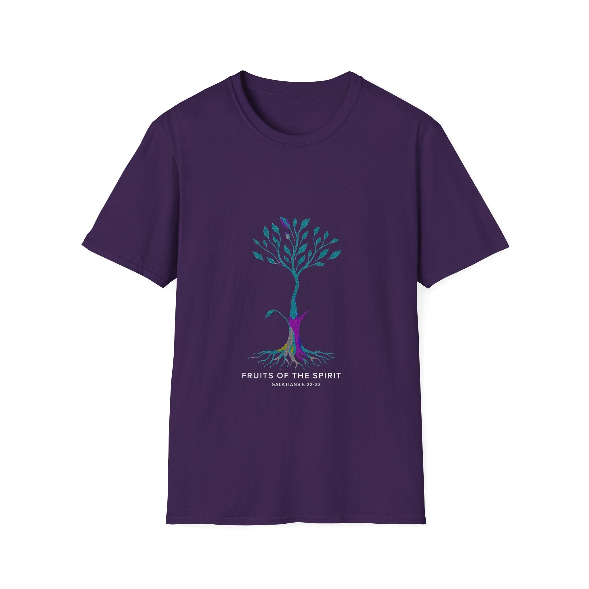 JKFstylez T-Shirt S / Purple Unisex Fruits of the Spirit T (L3)