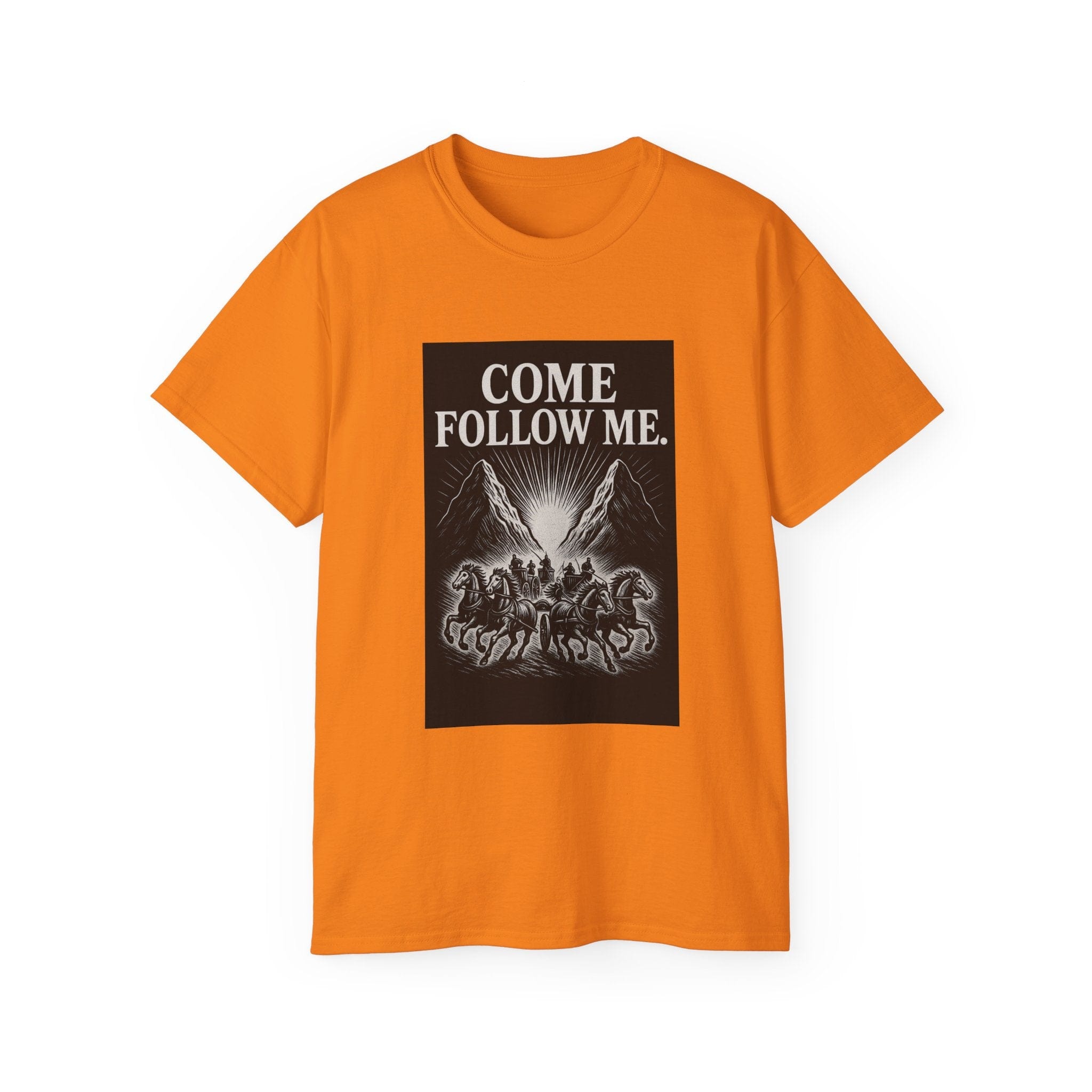 JKFstylez T-Shirt Safety Orange / S Inspirational Unisex Tee, Motivational Shirt for Faith, Bible Verse Tee, Religious Gift, Casual Wear