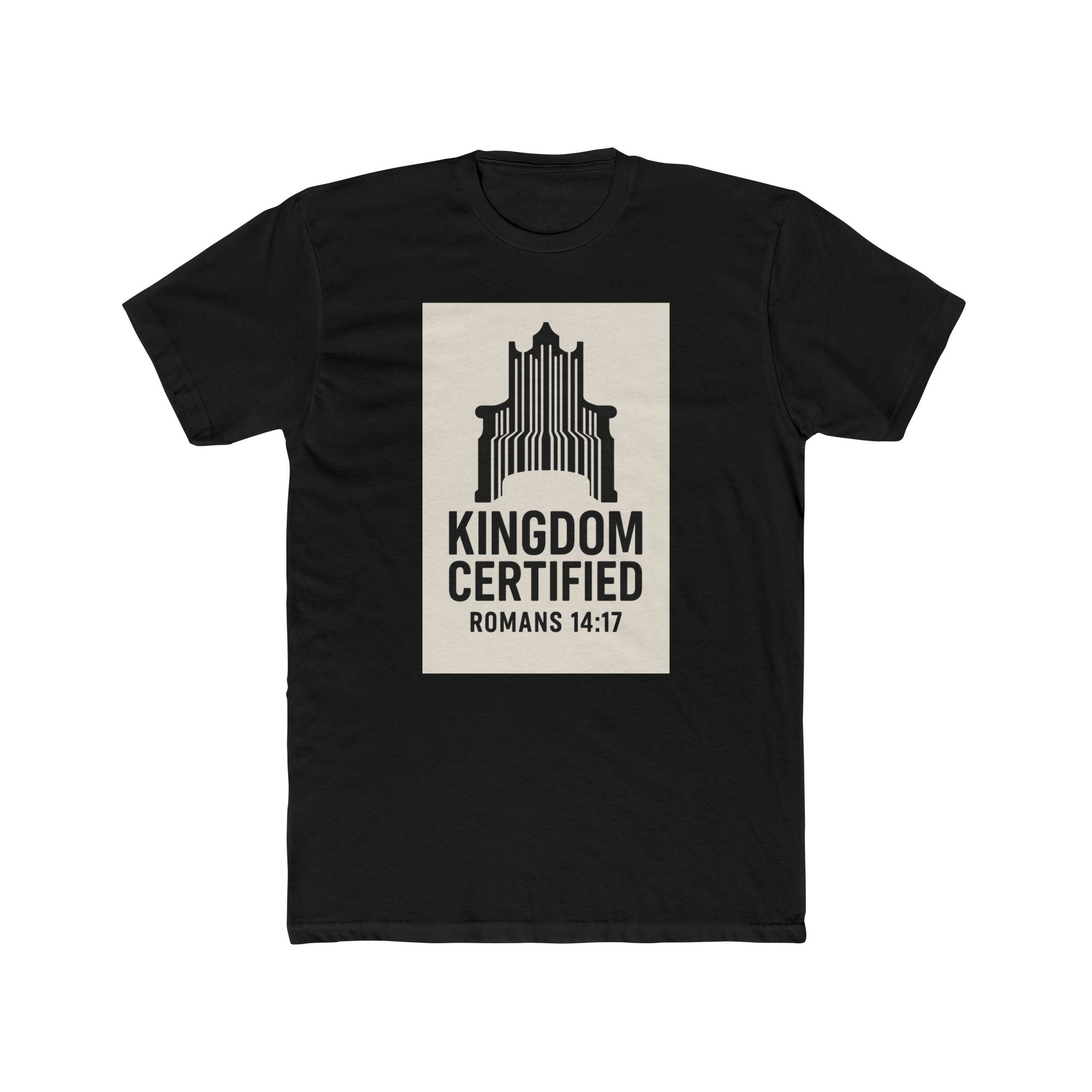 JKFstylez T-Shirt Solid Black / XS Unisex Kingdom Certified Crew Tee