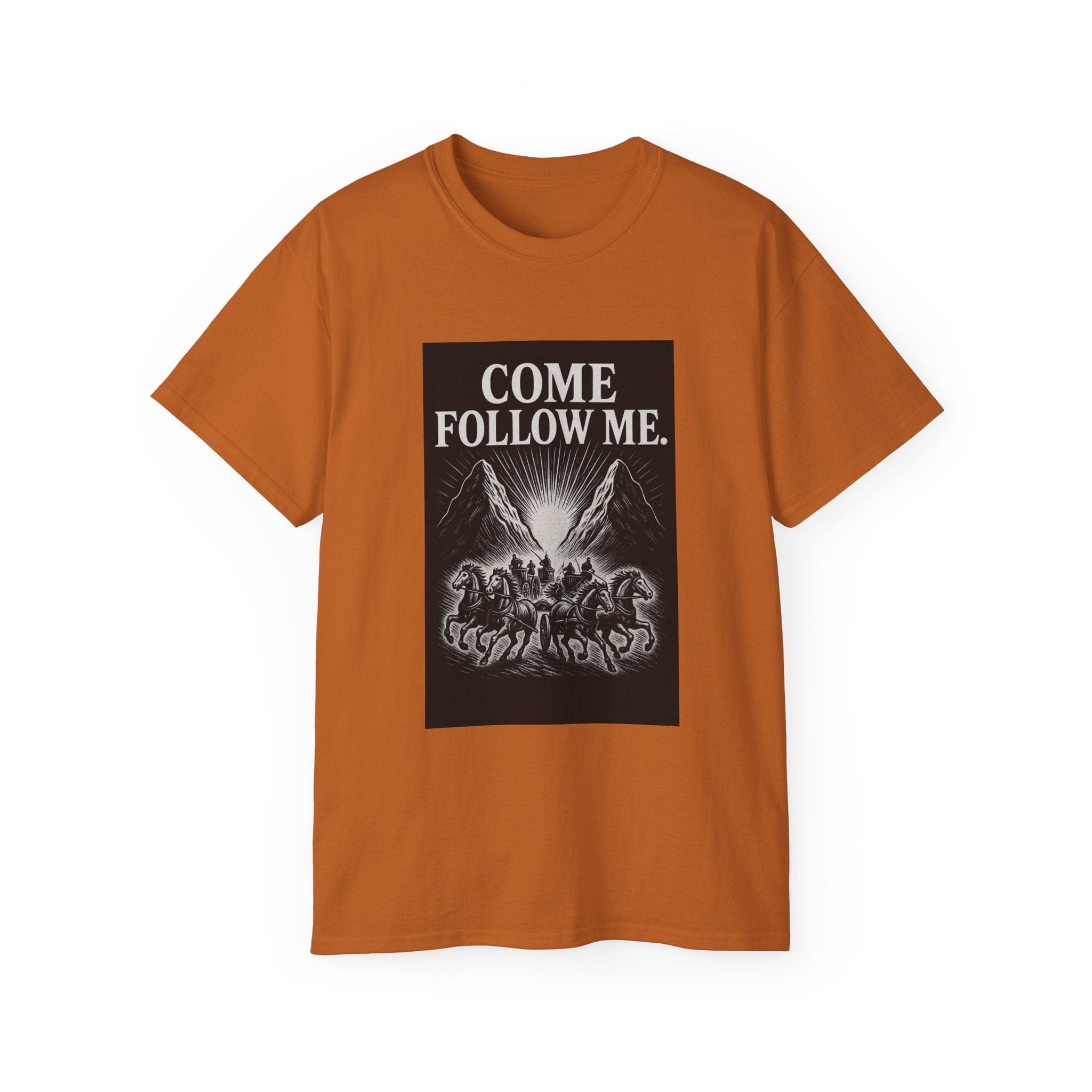 JKFstylez T-Shirt Texas Orange / S Inspirational Unisex Tee, Motivational Shirt for Faith, Bible Verse Tee, Religious Gift, Casual Wear