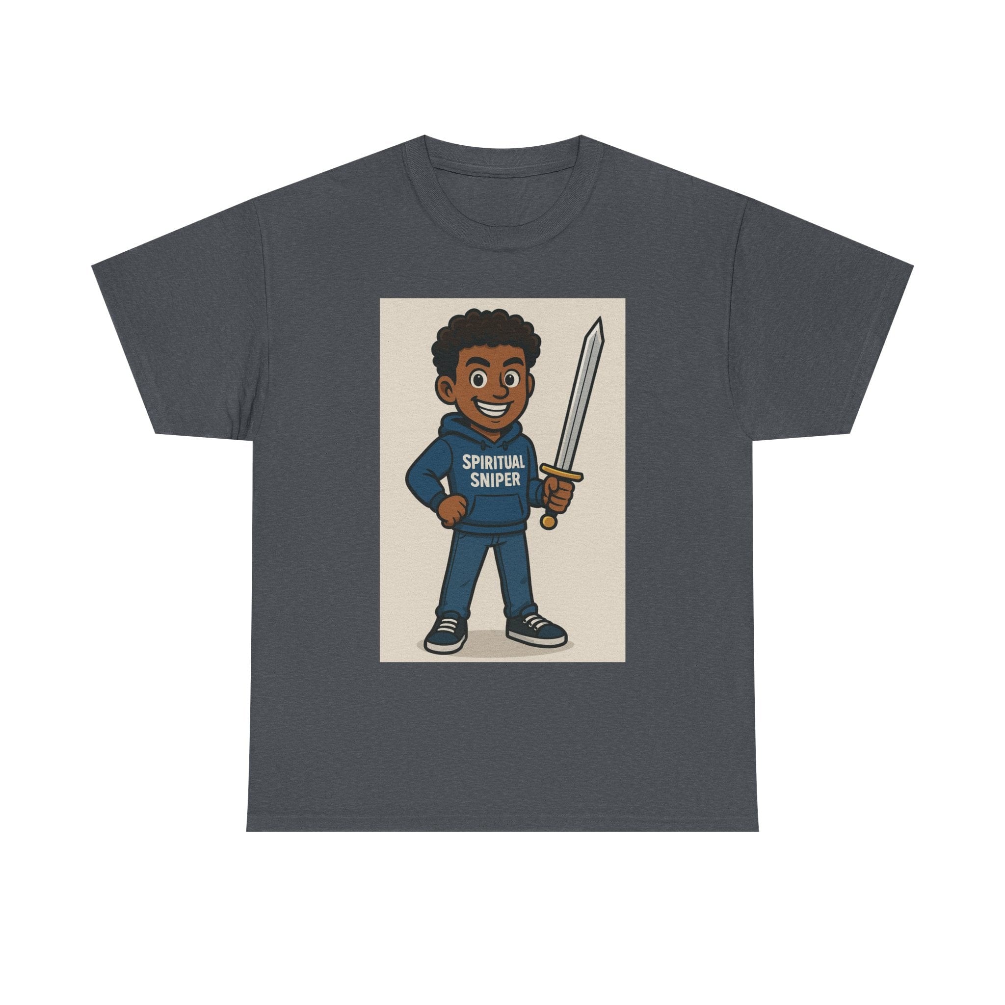 JKFstylez T-Shirt Tweed / S Unisex Spiritual Sniper Shirt