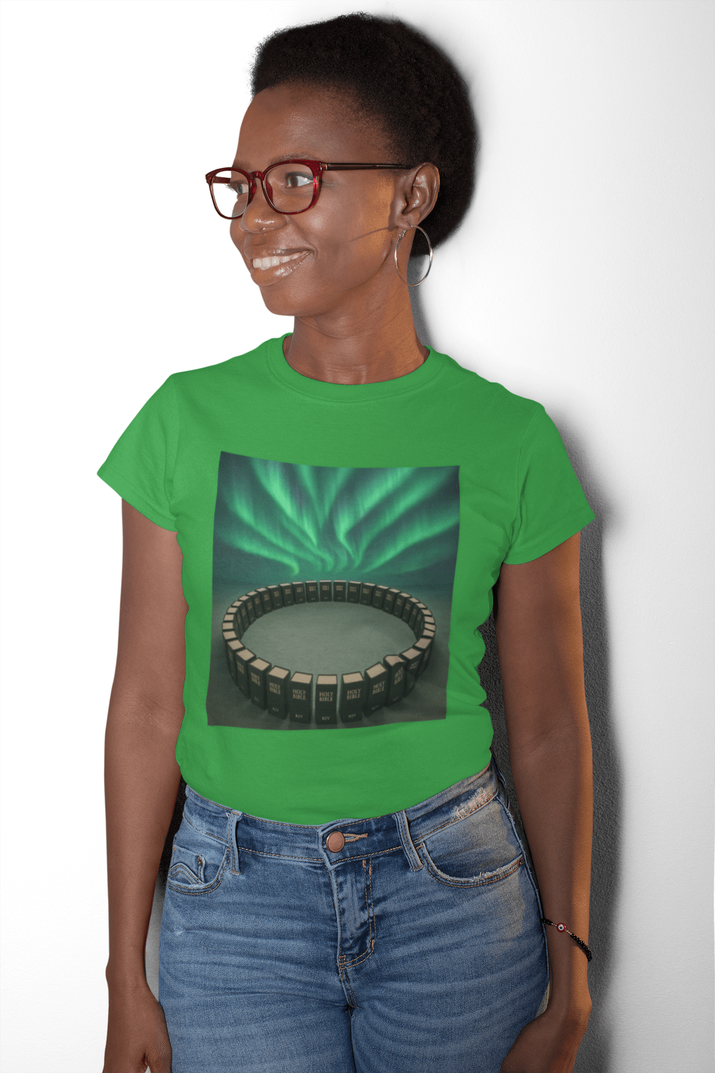 JKFstylez T-Shirt Unique Holy Bible Graphic T-Shirt