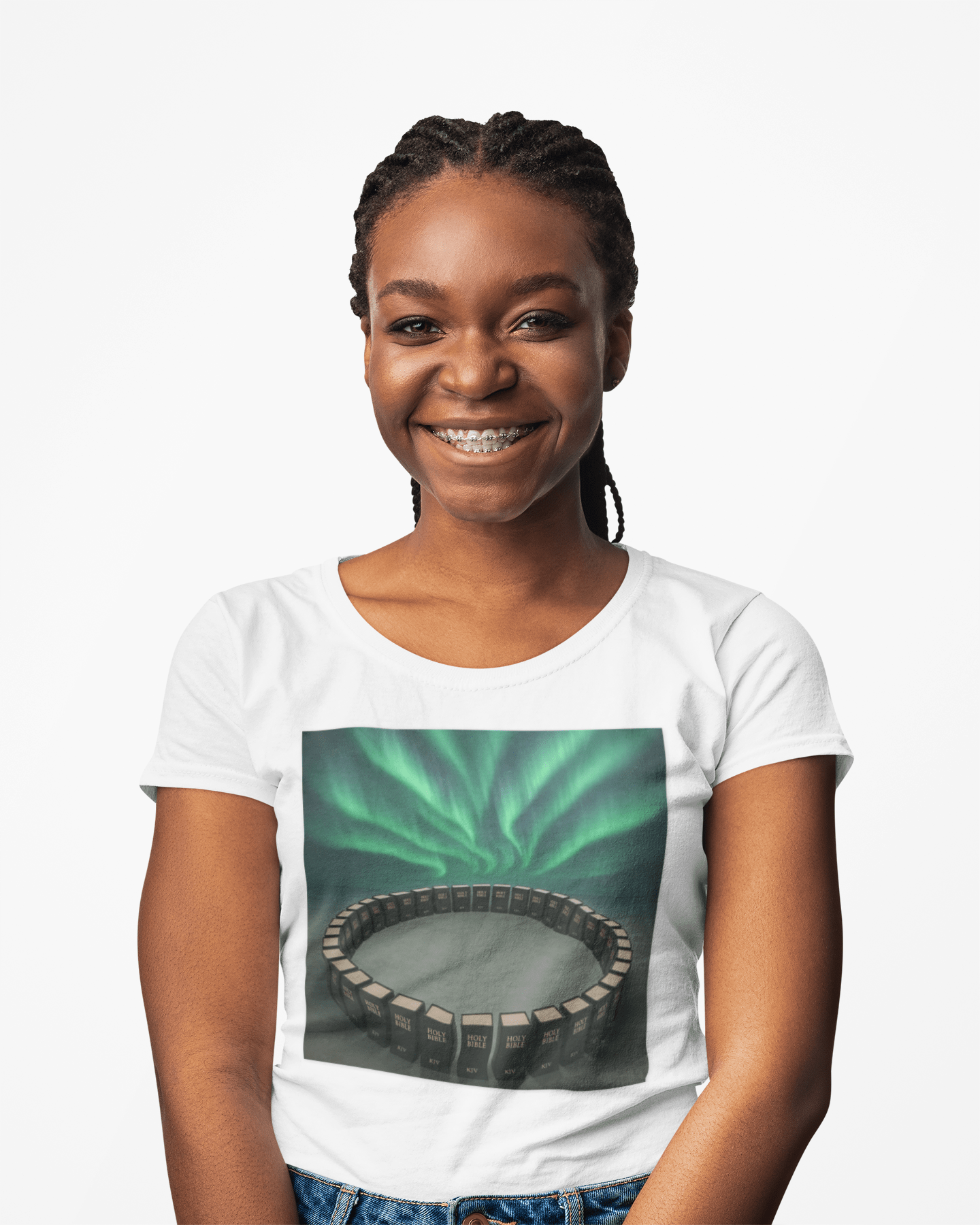 JKFstylez T-Shirt Unique Holy Bible Graphic T-Shirt