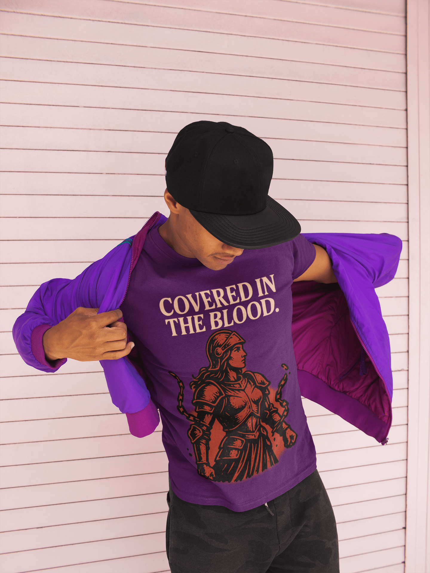 JKFstylez T-Shirt Unisex Covered in the Blood Graphic T-Shirt
