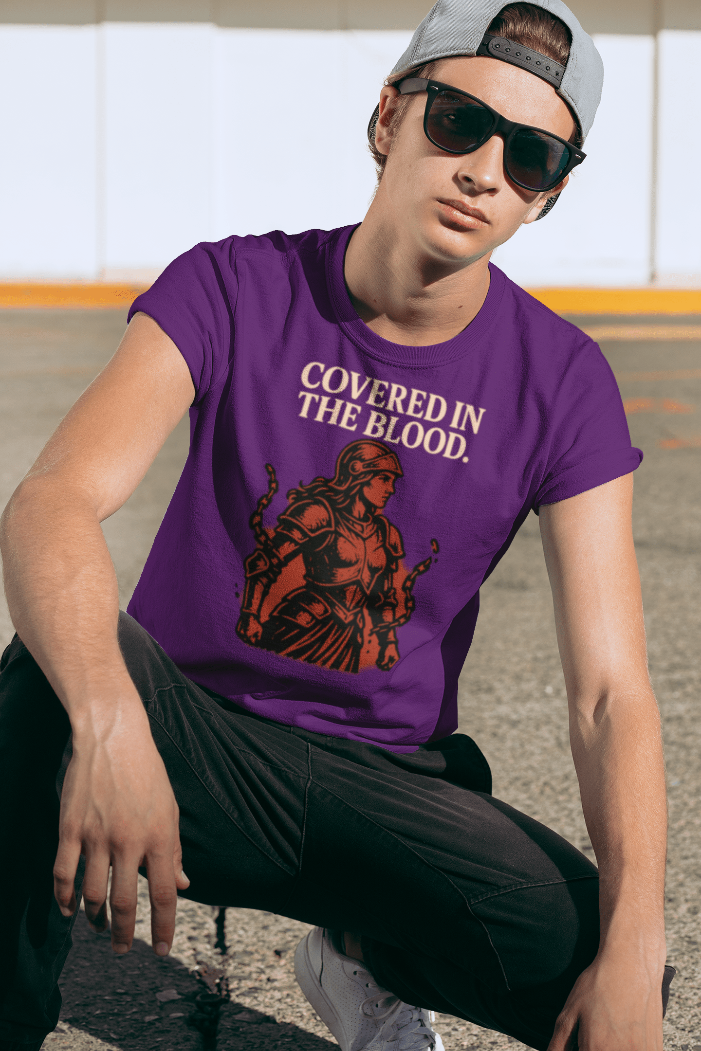 JKFstylez T-Shirt Unisex Covered in the Blood Graphic T-Shirt