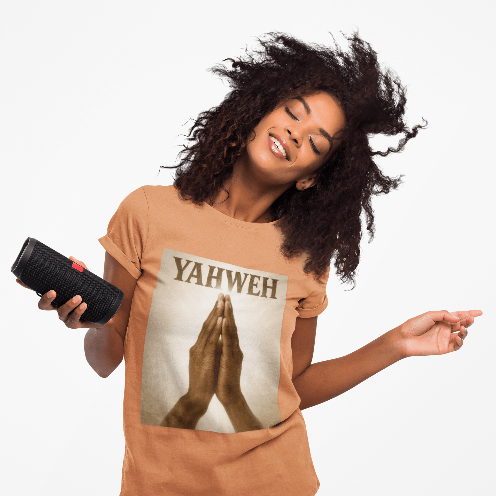 JKFstylez T-Shirt UniseX Faith Inspired Yahweh Tee,