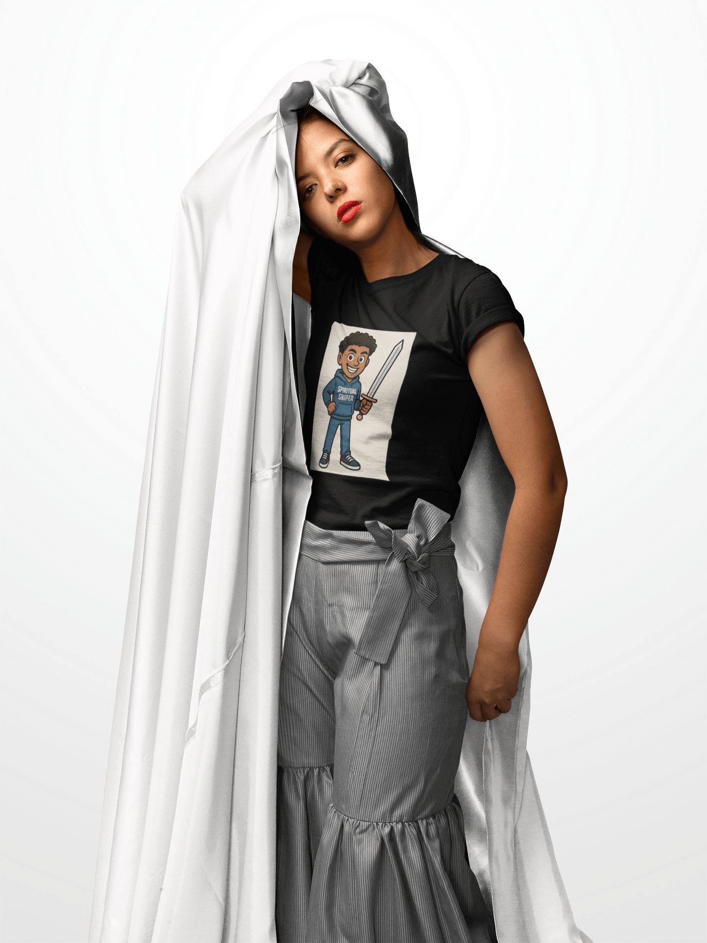 JKFstylez T-Shirt Unisex Spiritual Sniper Shirt