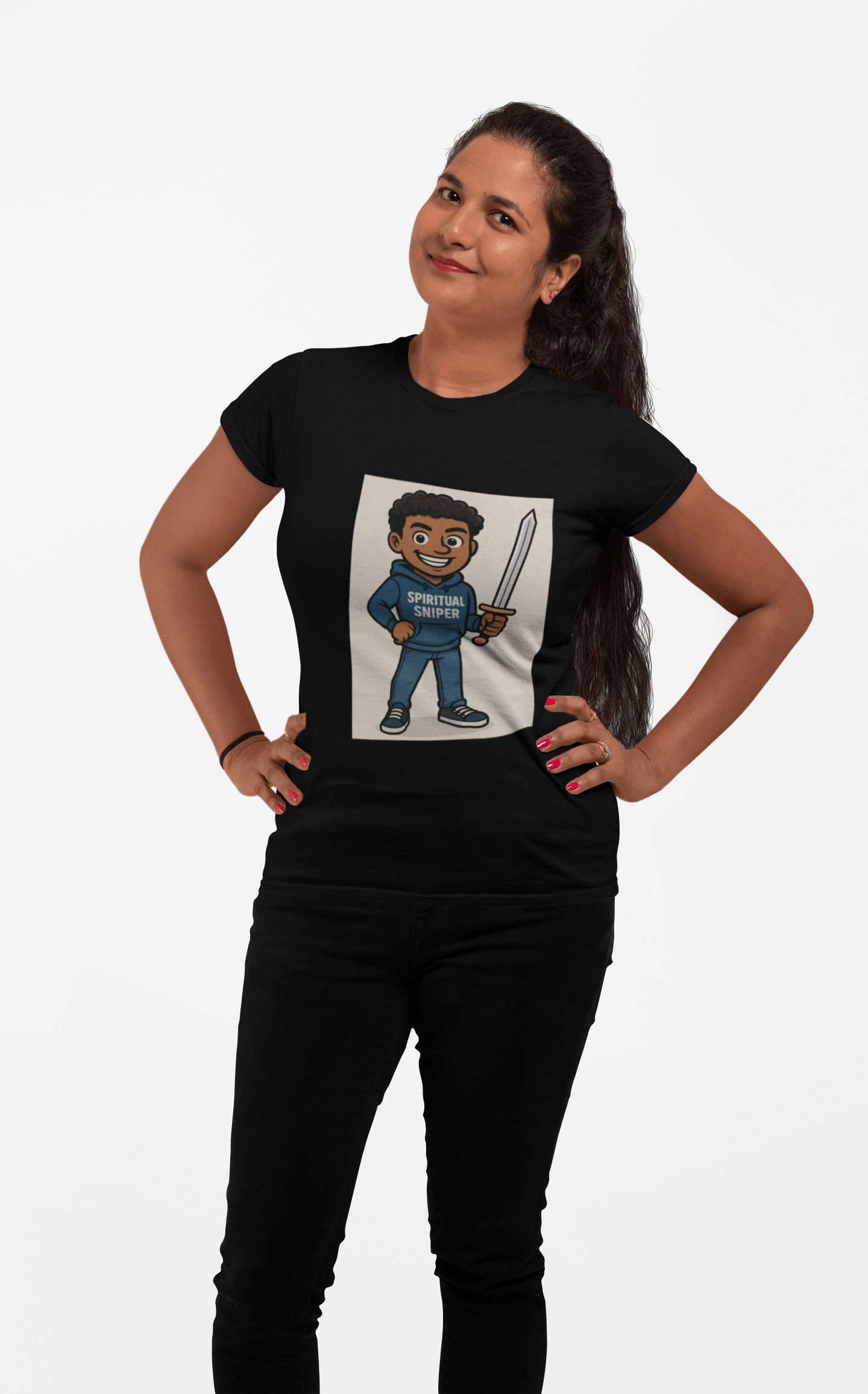 JKFstylez T-Shirt Unisex Spiritual Sniper Shirt