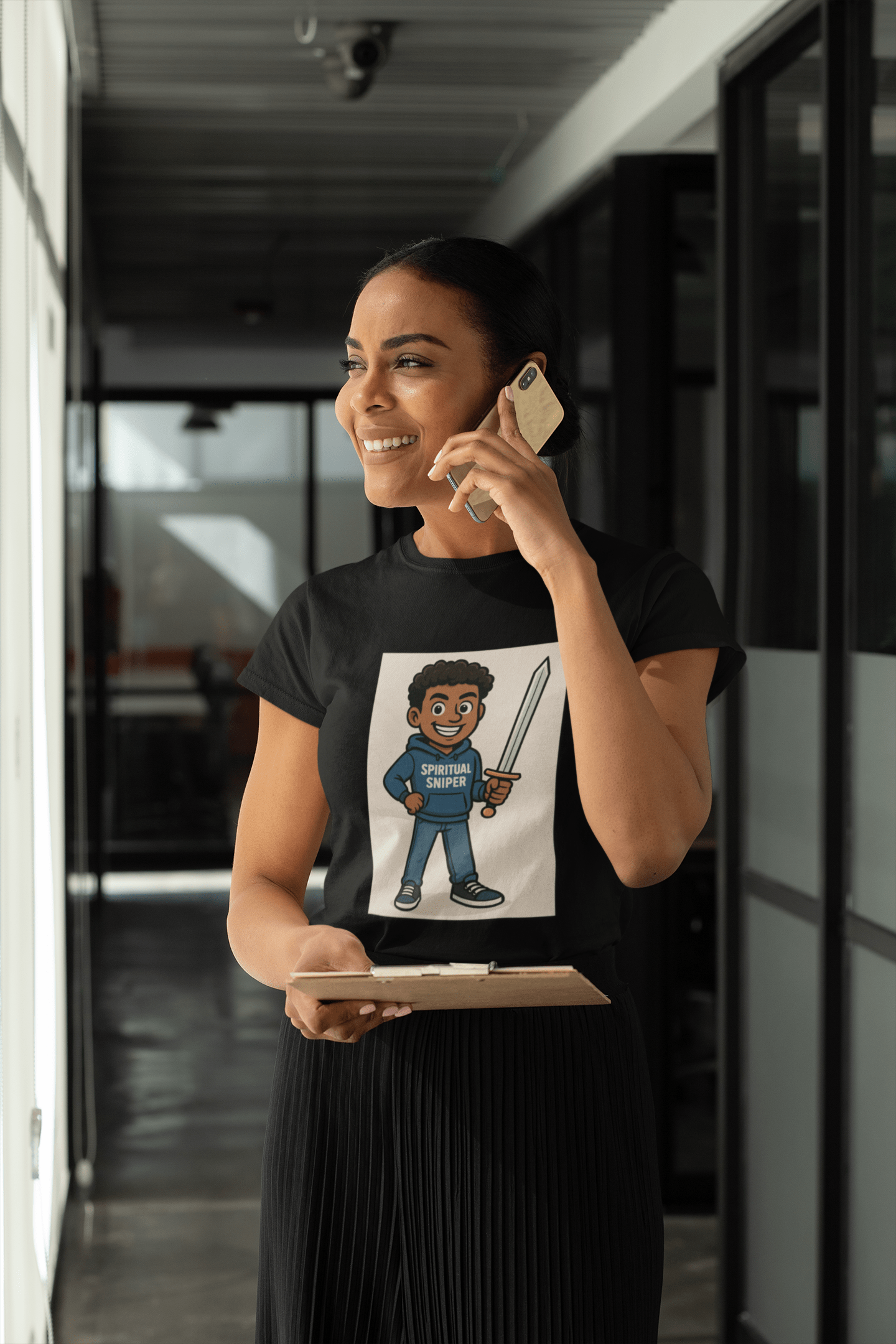JKFstylez T-Shirt Unisex Spiritual Sniper Shirt