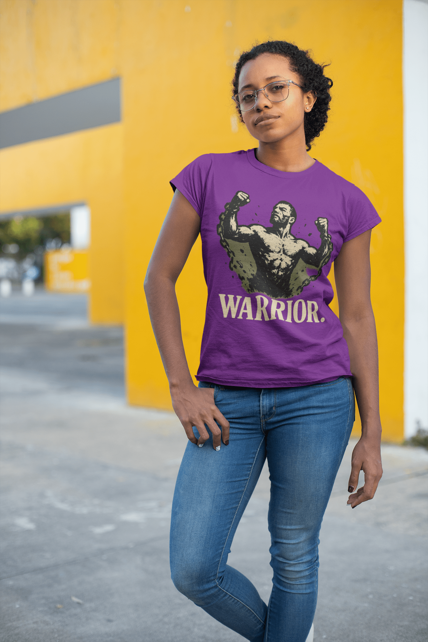 JKFstylez T-Shirt Unisex Warrior Jersey T-Shirt