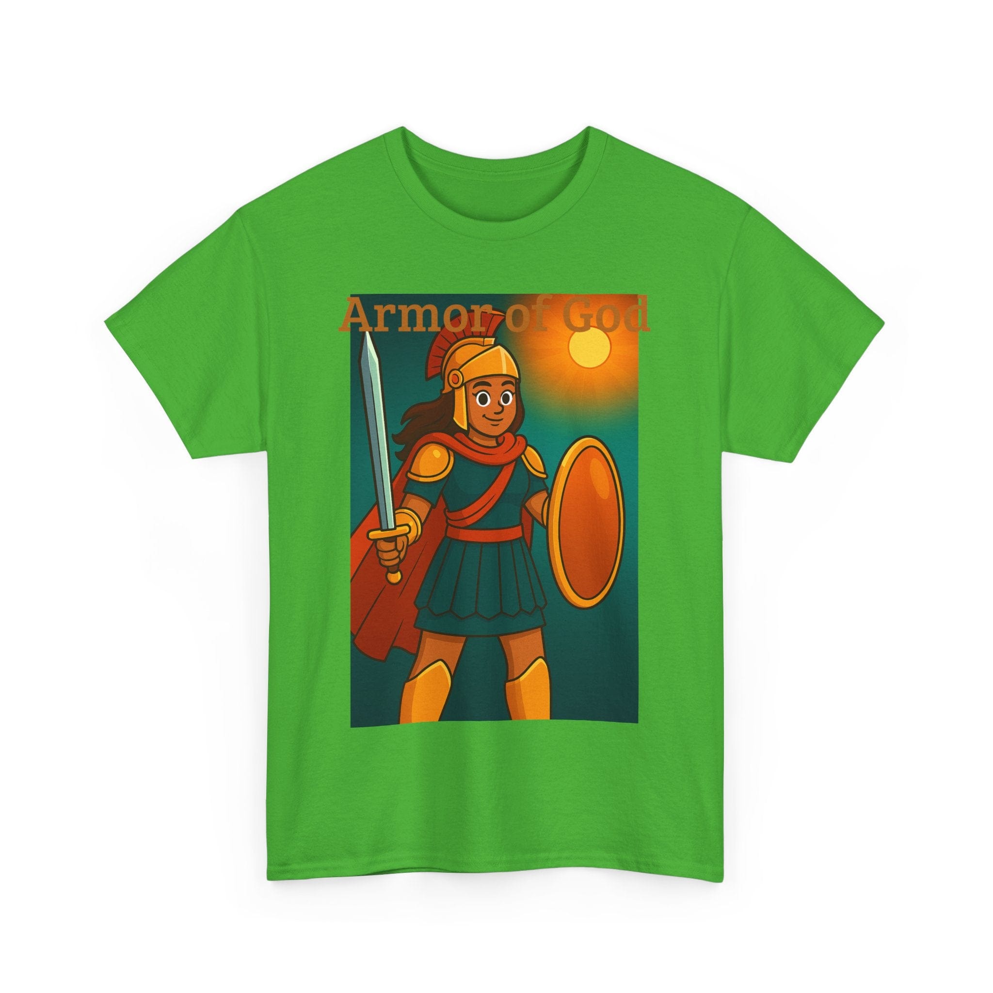 JKFstylez T-Shirt Unisex Warrior of God Short slv. Tee