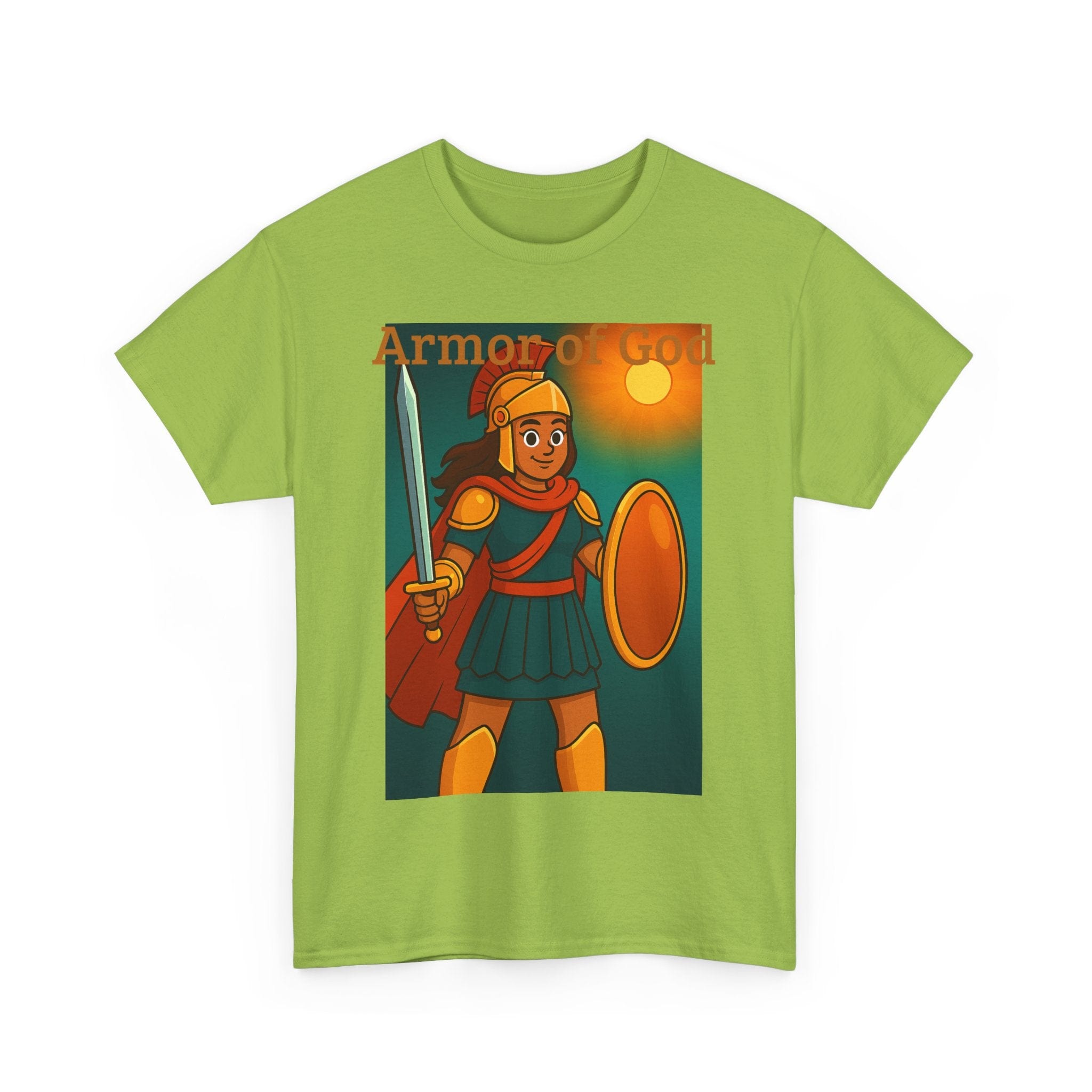 JKFstylez T-Shirt Unisex Warrior of God Short slv. Tee