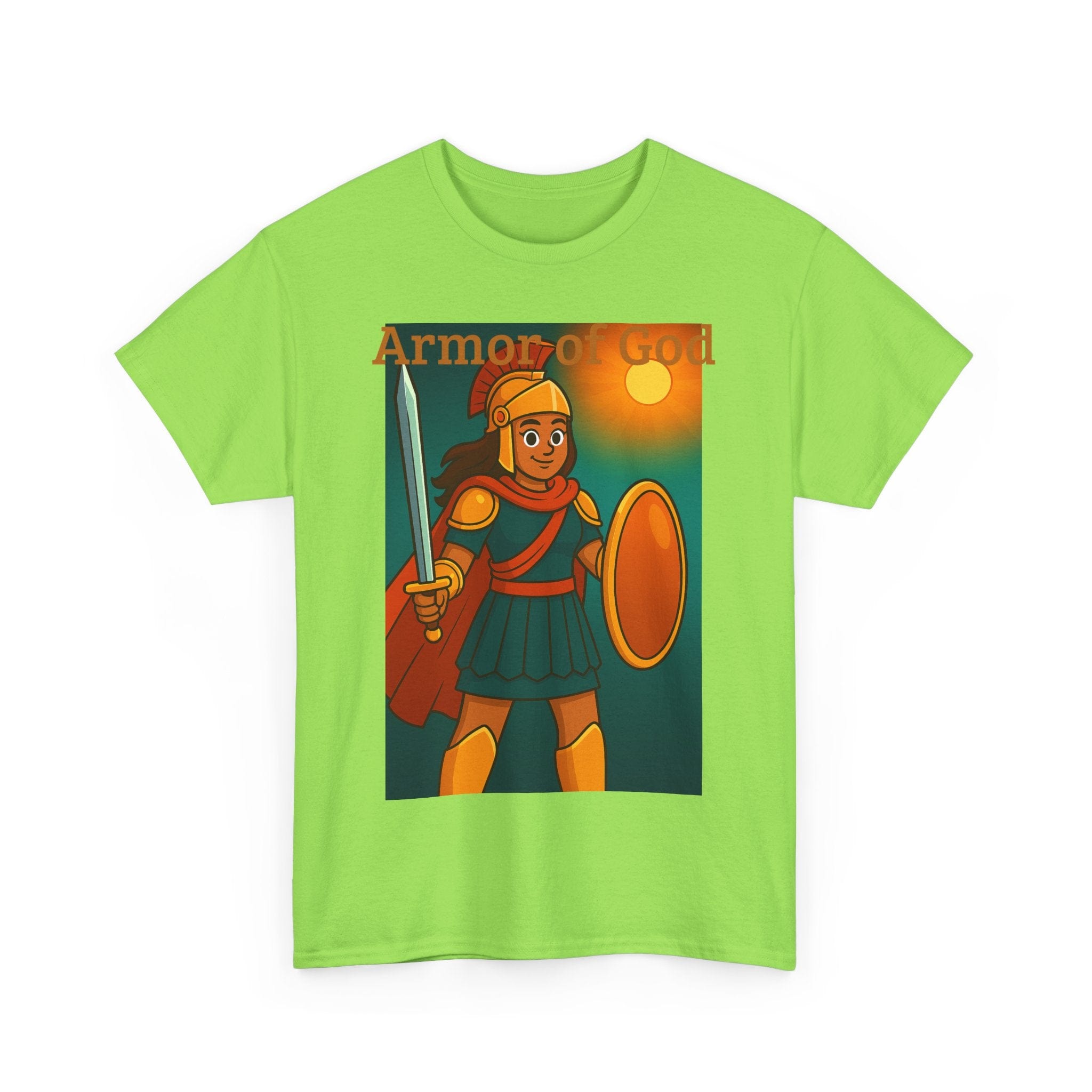 JKFstylez T-Shirt Unisex Warrior of God Short slv. Tee