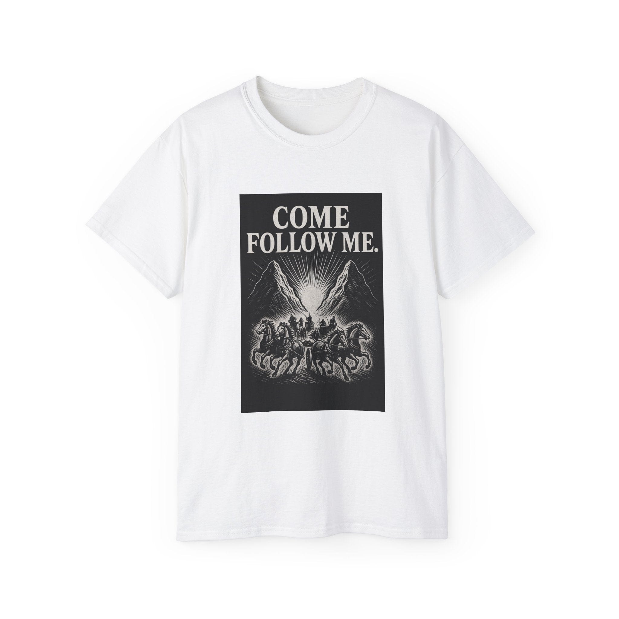 JKFstylez T-Shirt White / S Inspirational Unisex Tee, Motivational Shirt for Faith, Bible Verse Tee, Religious Gift, Casual Wear
