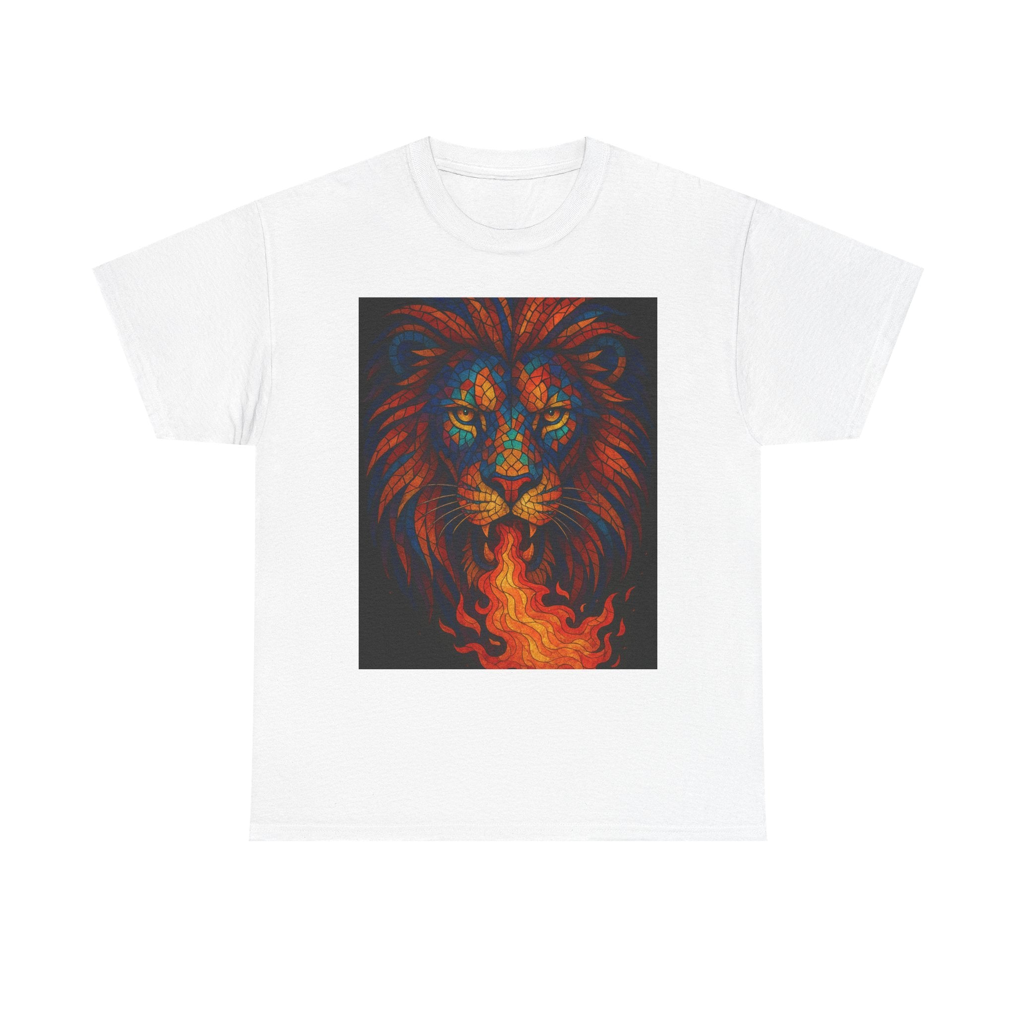 JKFstylez T-Shirt White / S Unisex Lion Judah Graphic Short Slv. T