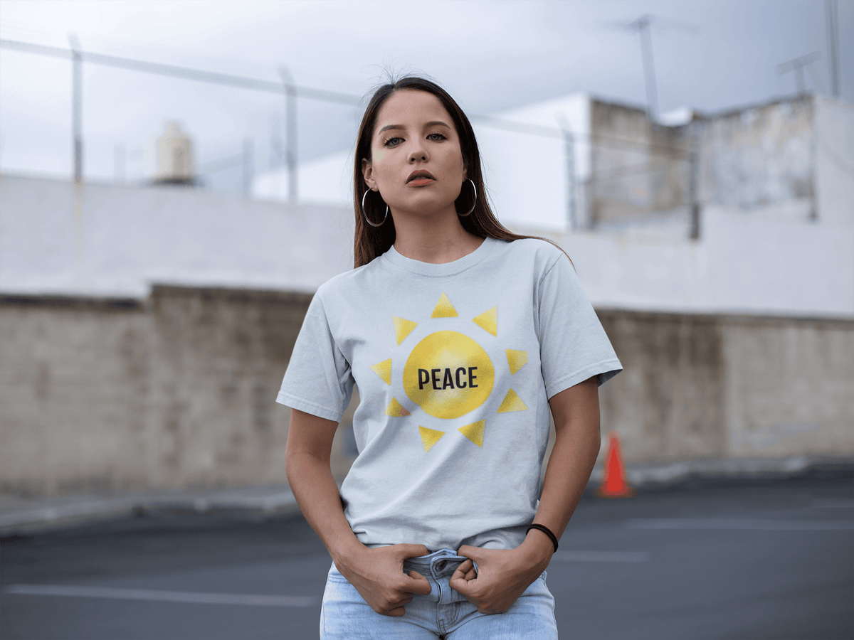 Printify T-Shirt Fruit of the SPirit Sunshine Sun Symbol T-Shirt