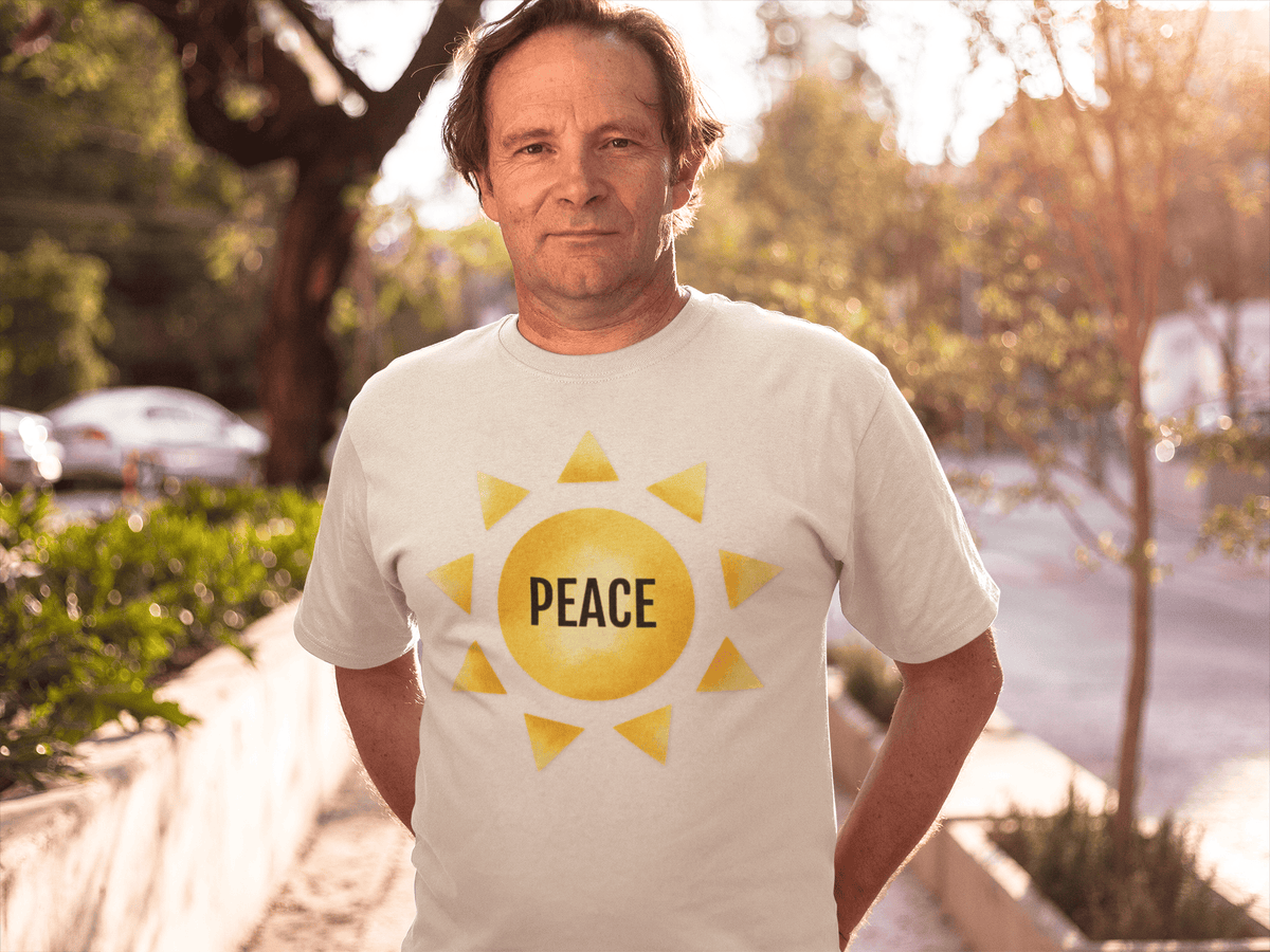 Printify T-Shirt Fruit of the SPirit Sunshine Sun Symbol T-Shirt
