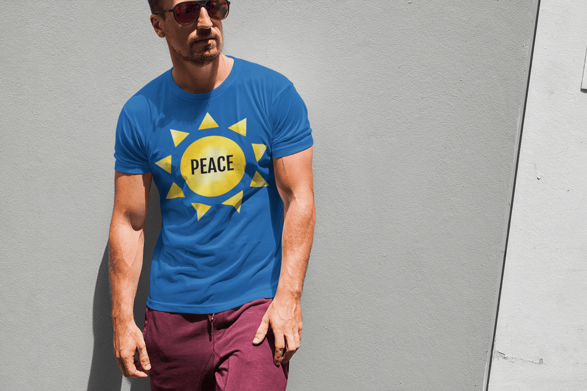 Printify T-Shirt Fruit of the SPirit Sunshine Sun Symbol T-Shirt