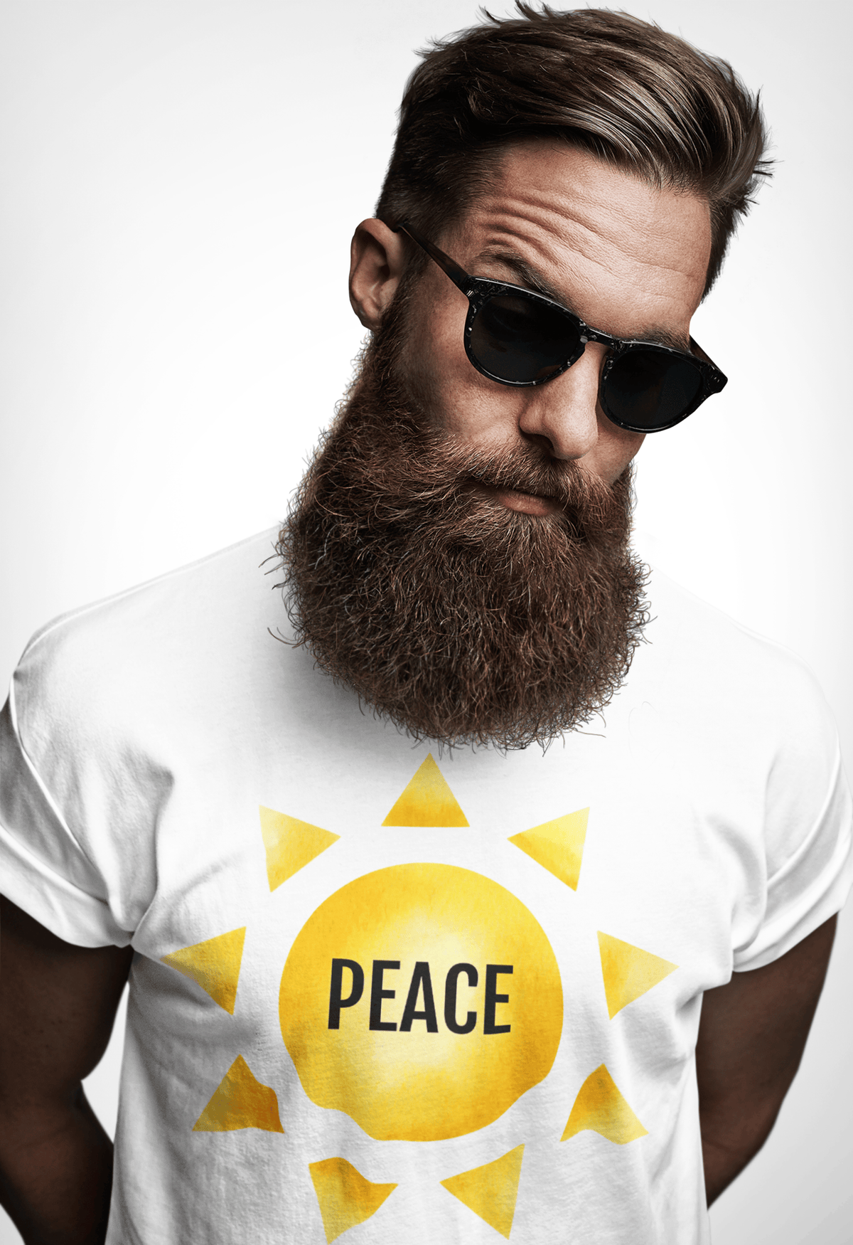 Printify T-Shirt Fruit of the SPirit Sunshine Sun Symbol T-Shirt