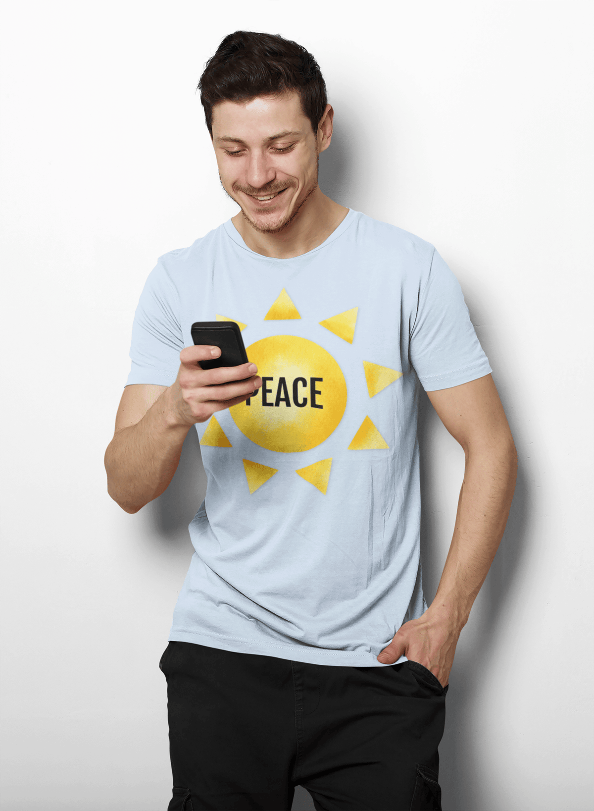 Printify T-Shirt Fruit of the SPirit Sunshine Sun Symbol T-Shirt