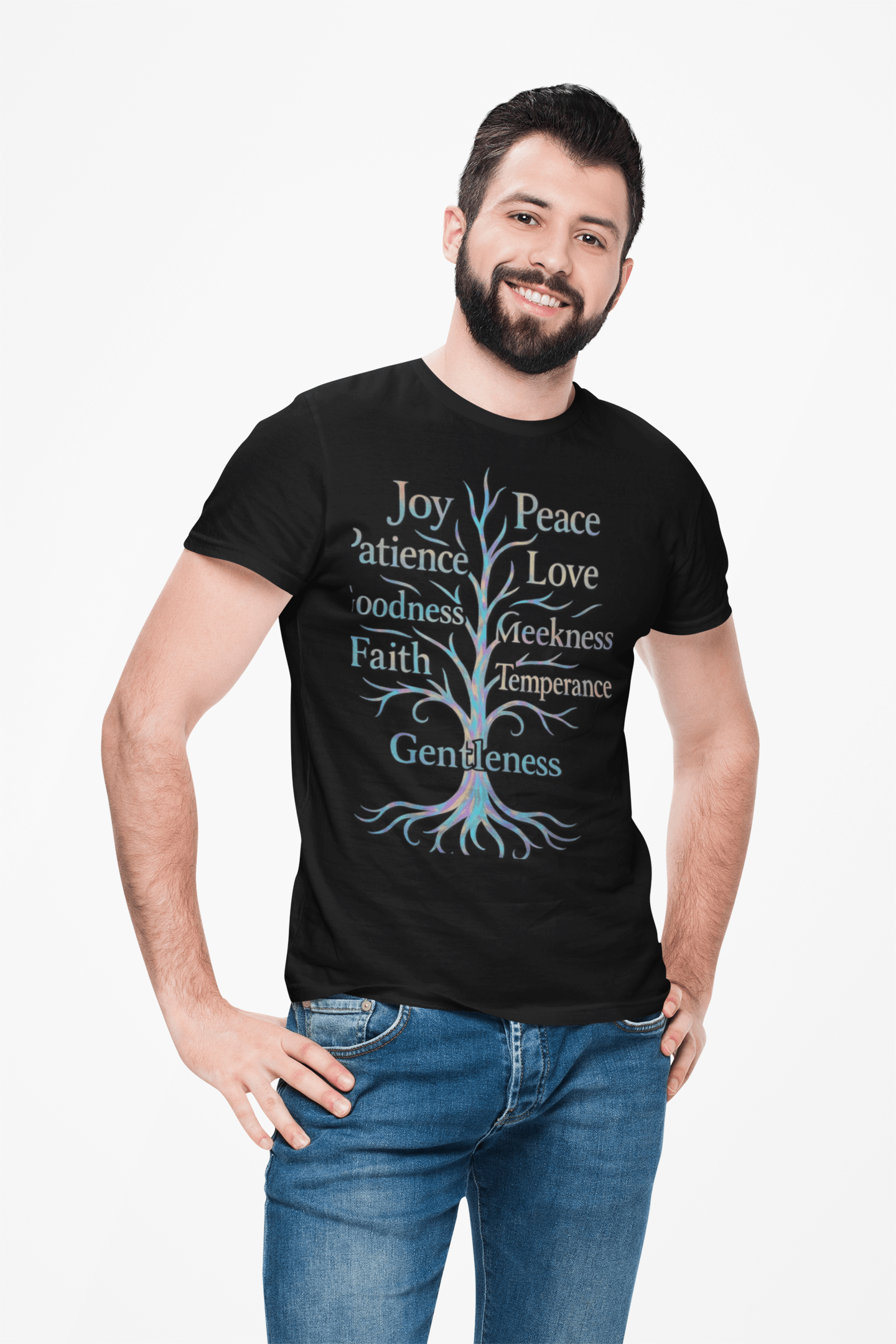 Printify T-Shirt Unisex Fruits of the Spirit Short Slv. T (L1)