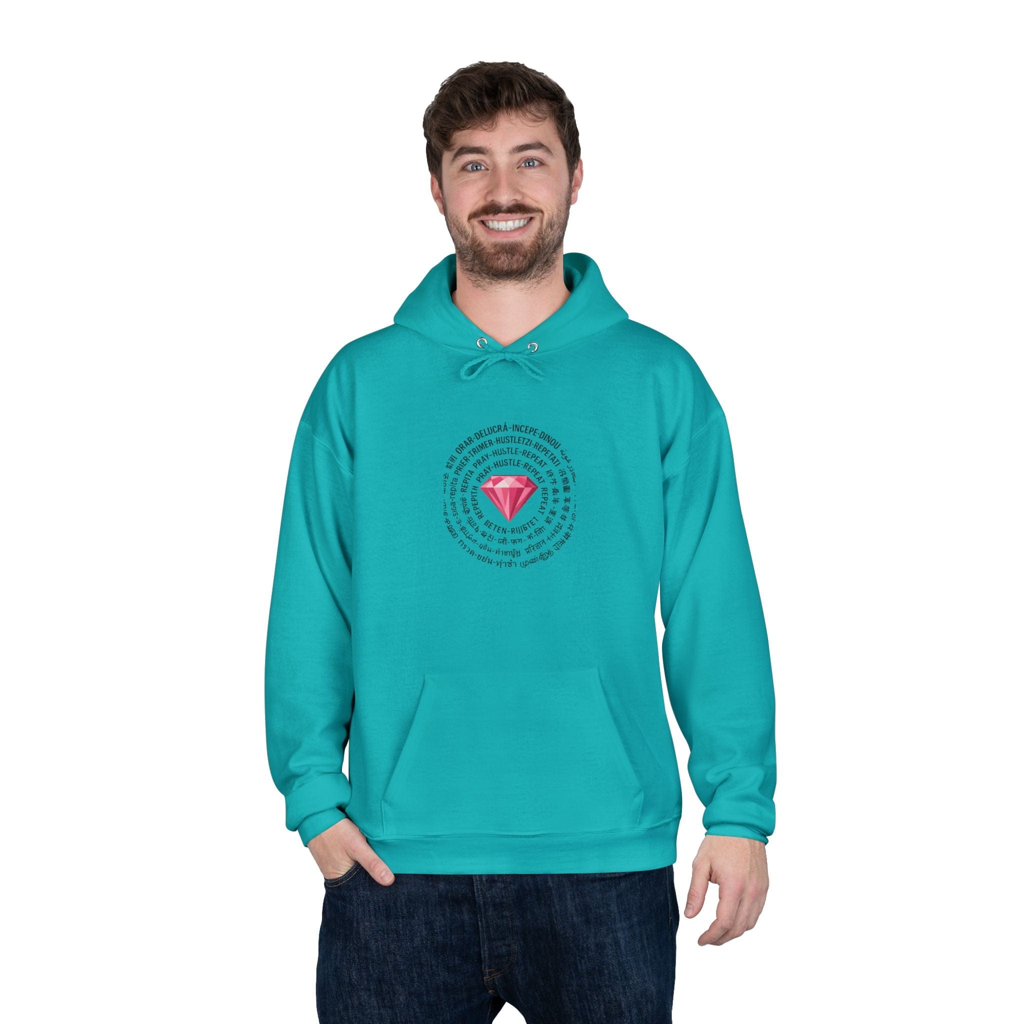 Unisex Pray Hustle Repeat Hoodie