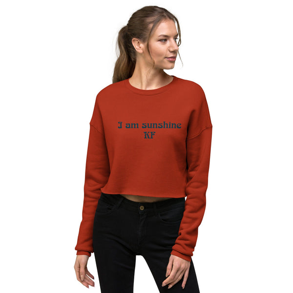 JKFstylez  Brick / S Crop Sweatshirt