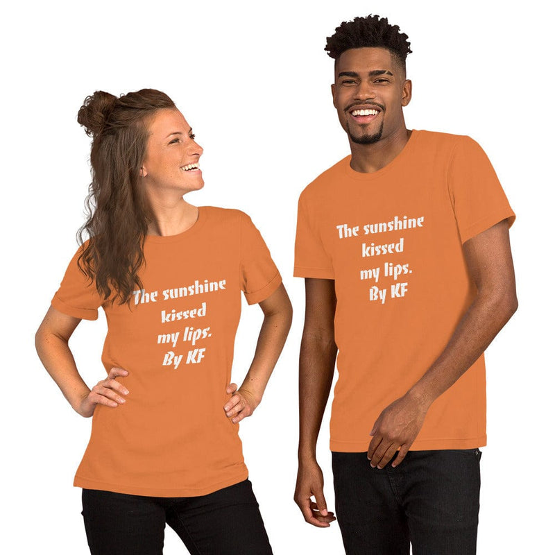 JKFstylez  Burnt Orange / XS Unisex t-shirt