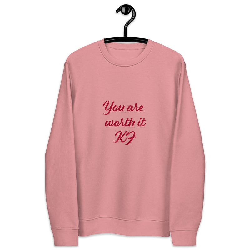 JKFstylez  Canyon Pink / S Unisex eco sweatshirt