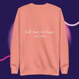 JKFstylez  Dusty Rose / S Unisex Premium Sweatshirt