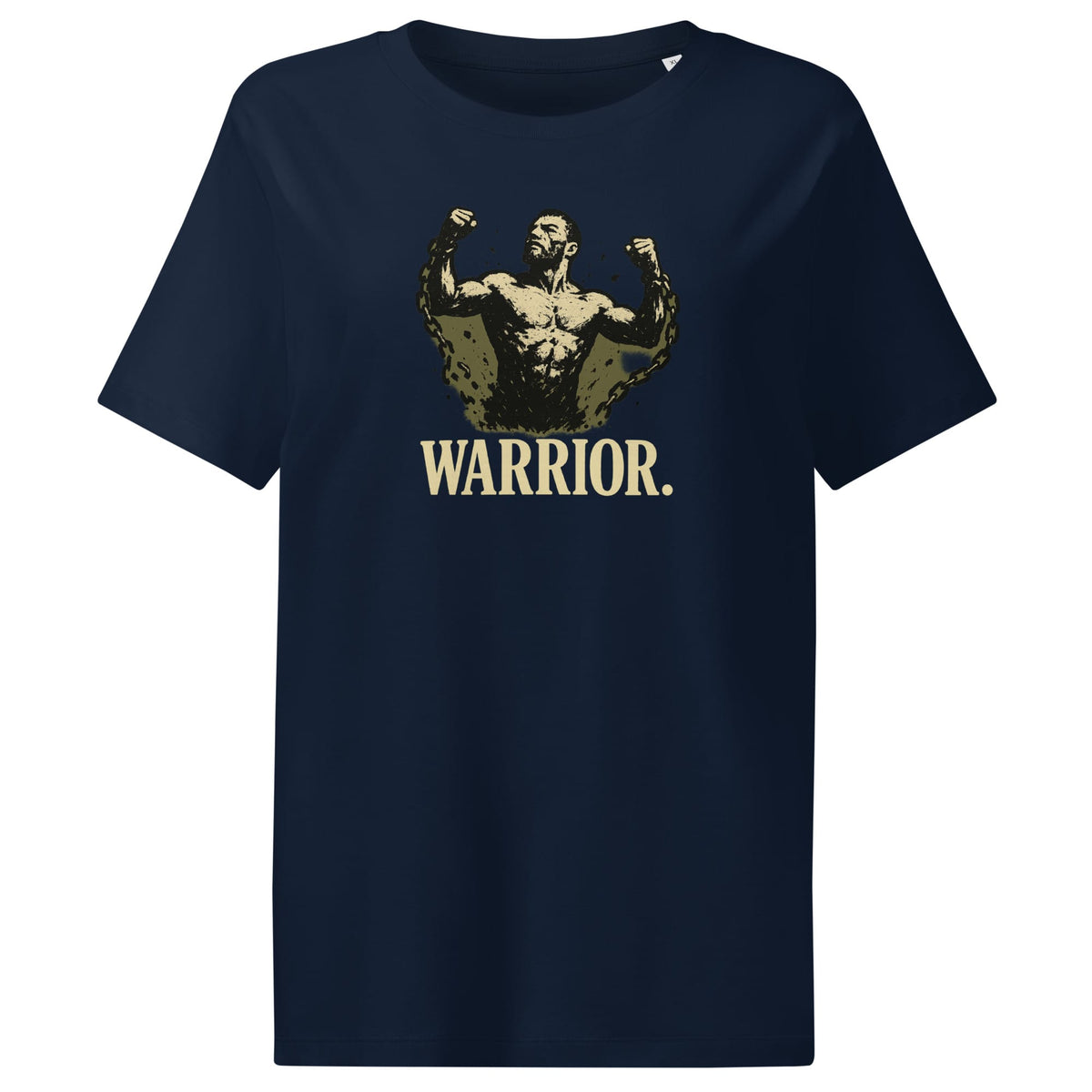 JKFstylez  French Navy / S Women’s organic ribbed neck t-shirt