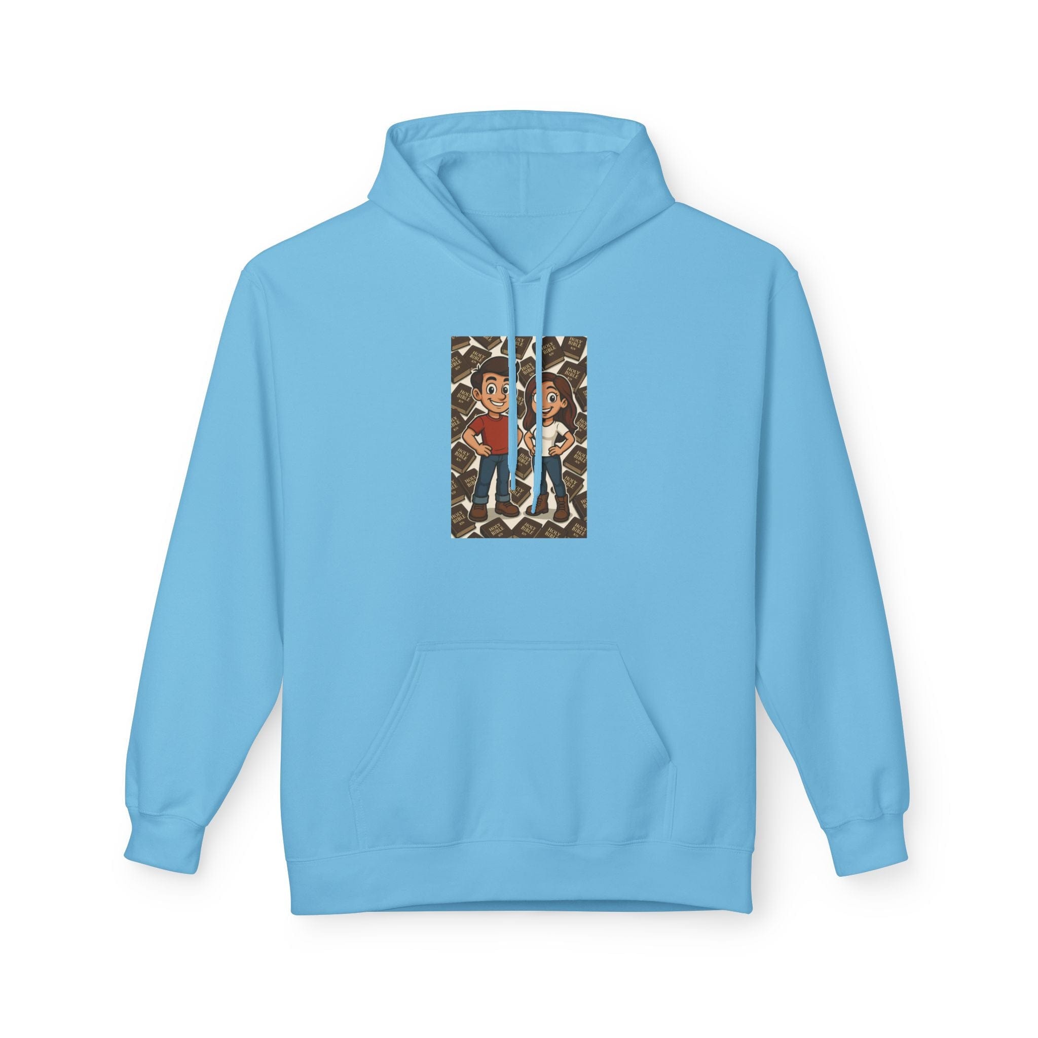 JKFstylez Hoodie M / Sky Unisex Bible Hoodie