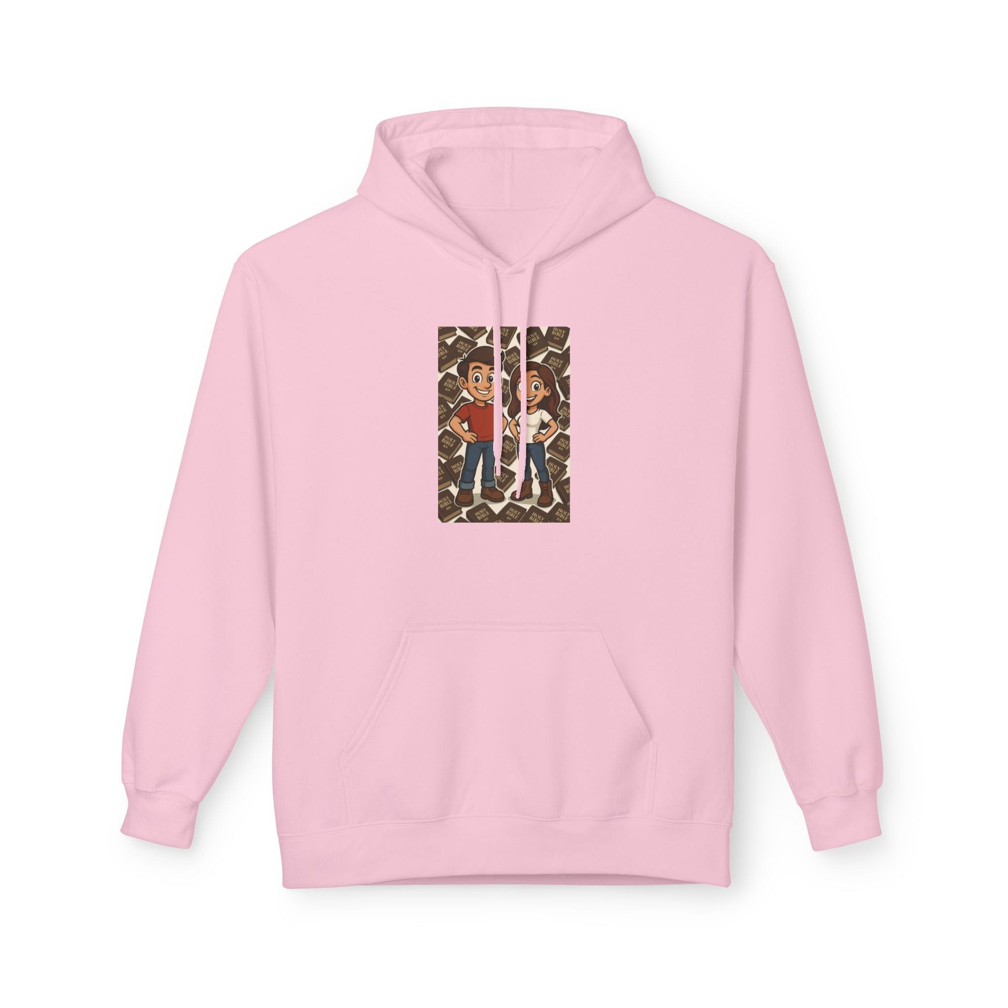JKFstylez Hoodie S / Light Pink Unisex Bible Hoodie