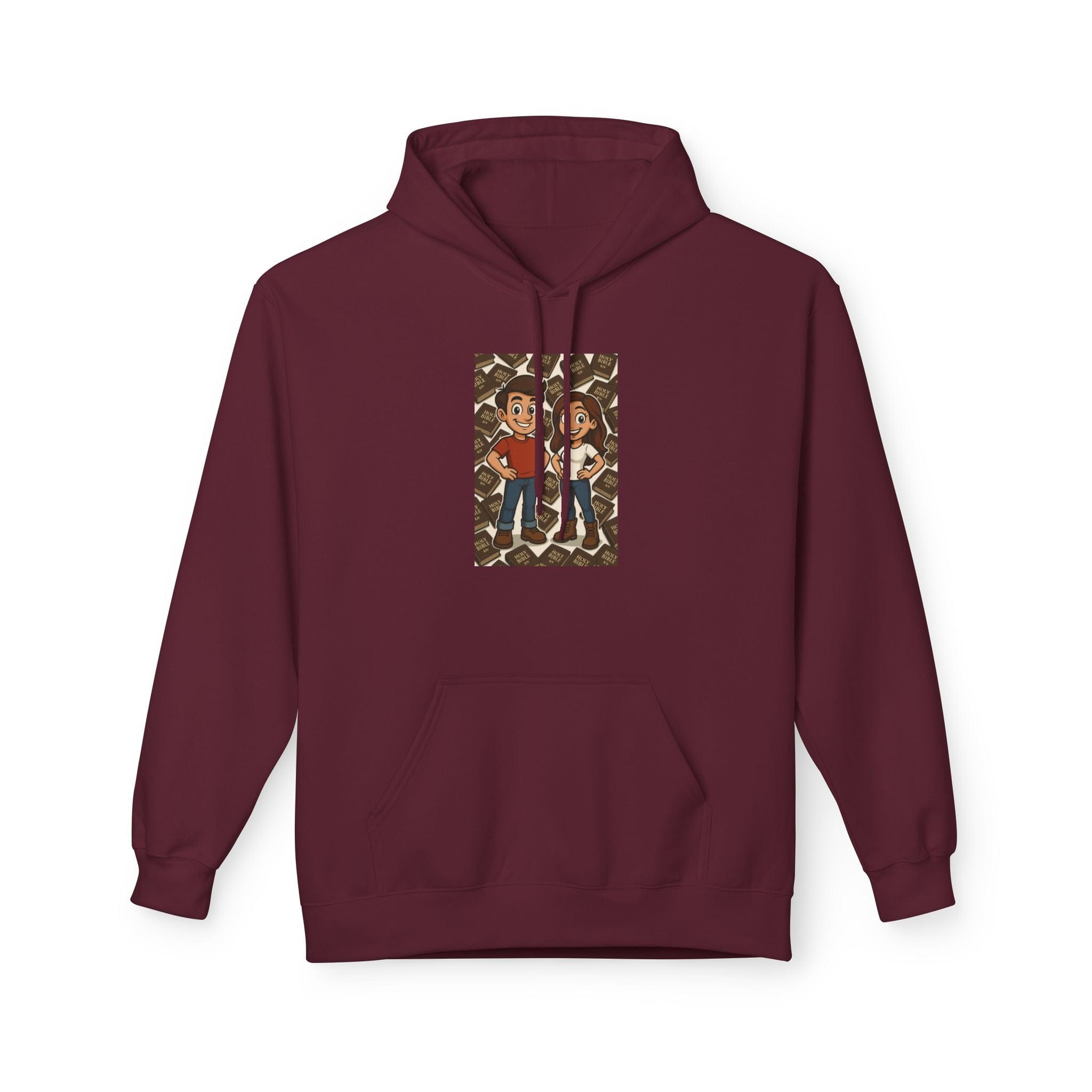 JKFstylez Hoodie S / Maroon Unisex Bible Hoodie