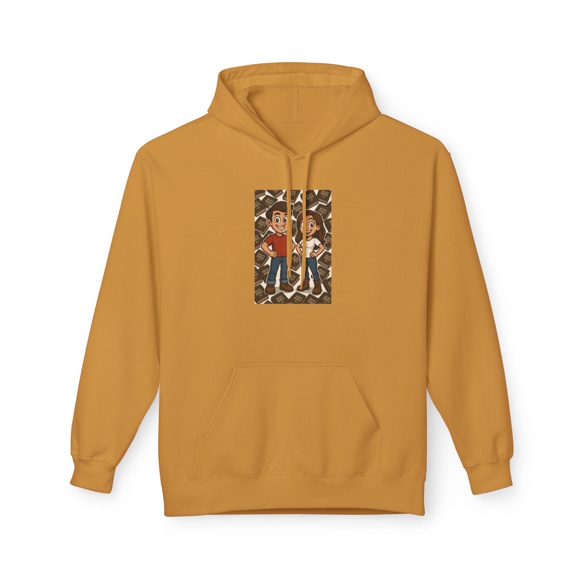 JKFstylez Hoodie S / Mustard Unisex Bible Hoodie