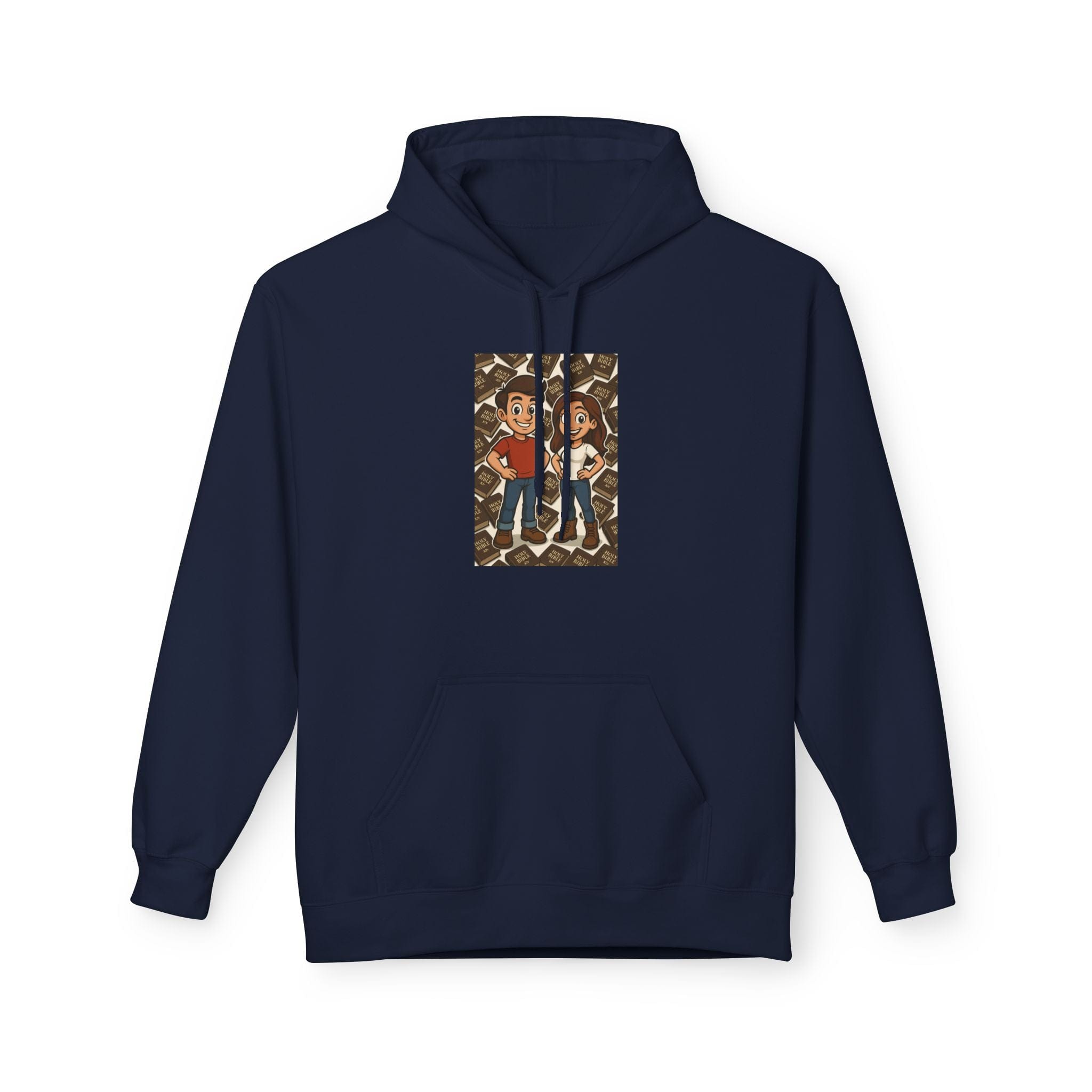 JKFstylez Hoodie S / Navy Unisex Bible Hoodie