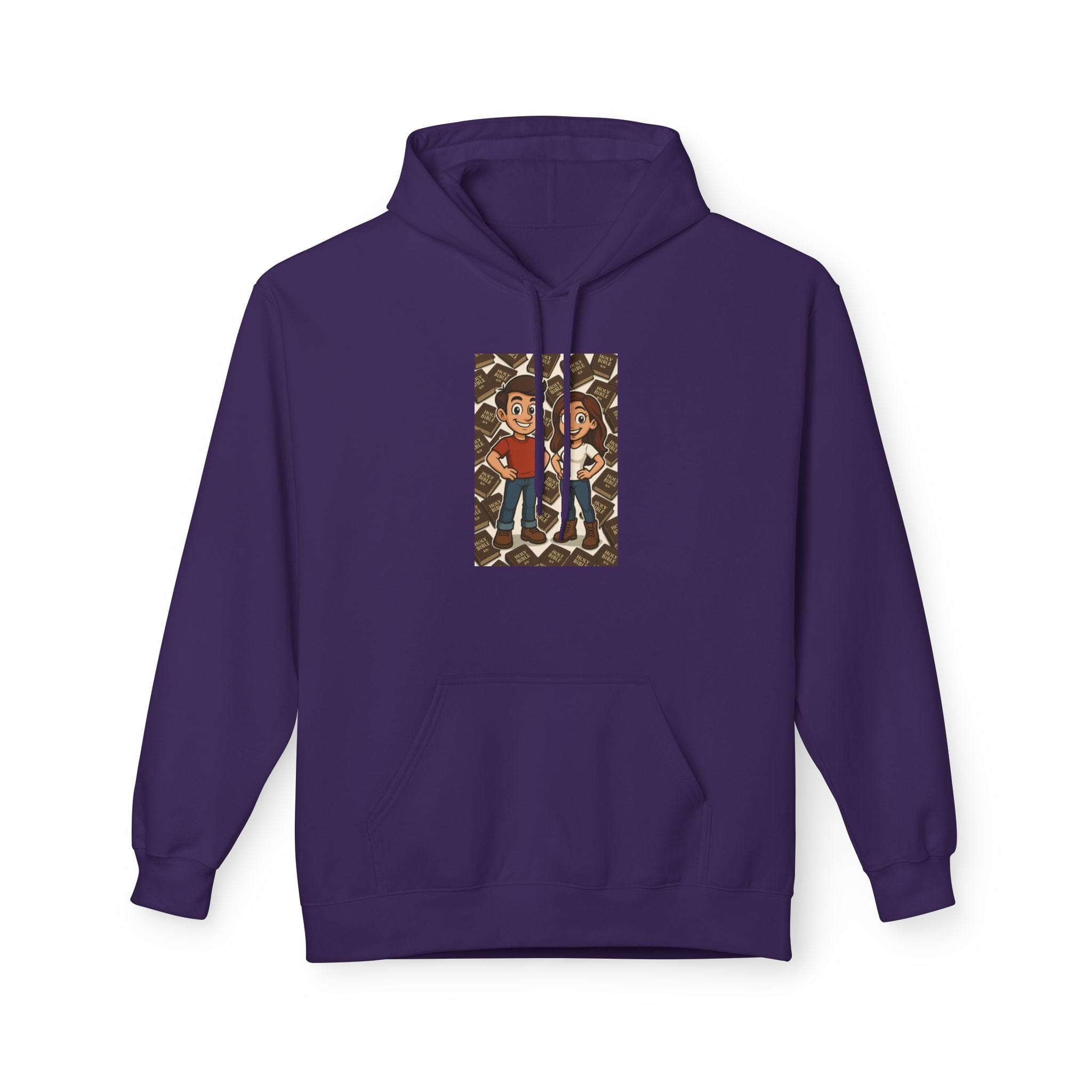 JKFstylez Hoodie S / Purple Unisex Bible Hoodie