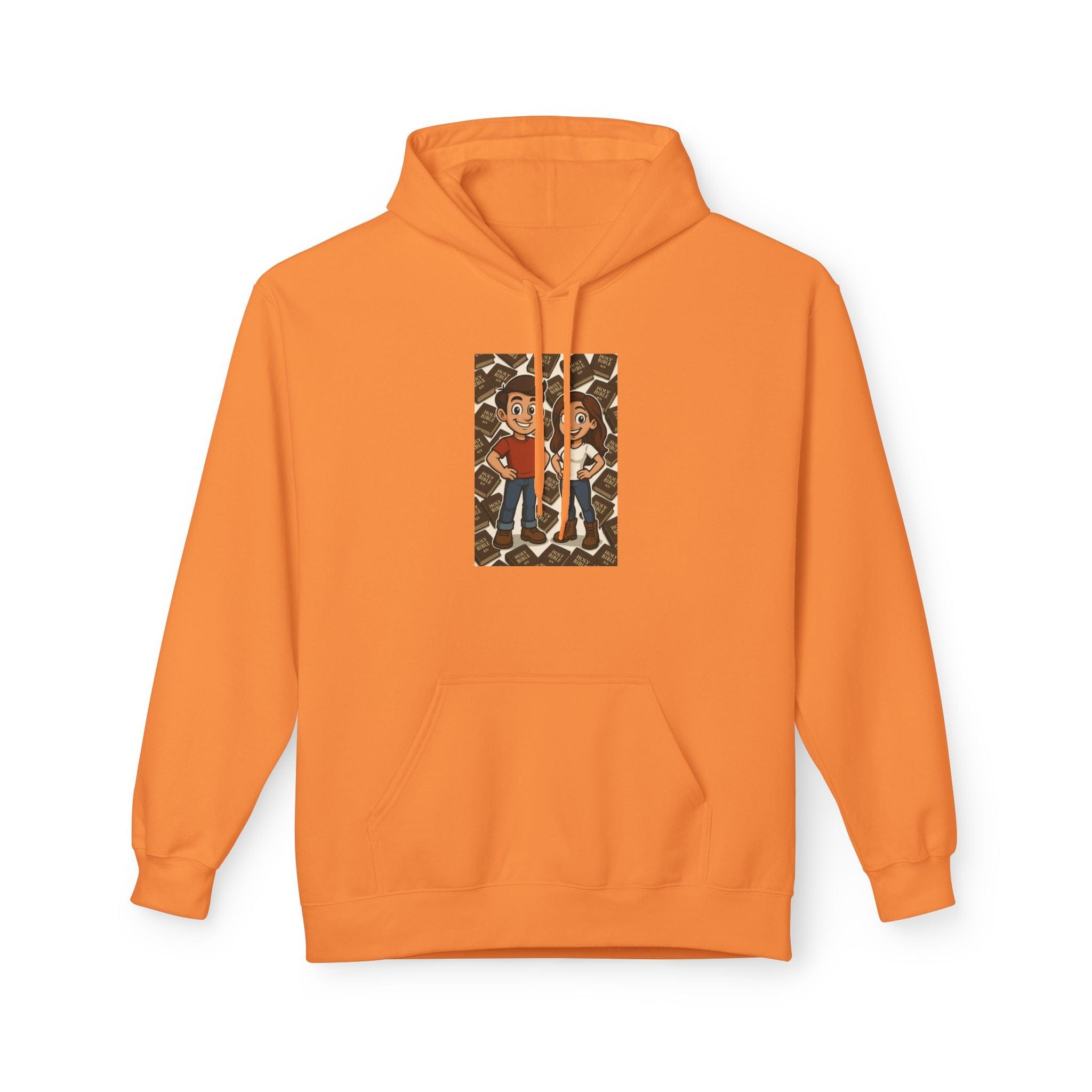 JKFstylez Hoodie S / Tangerine Unisex Bible Hoodie