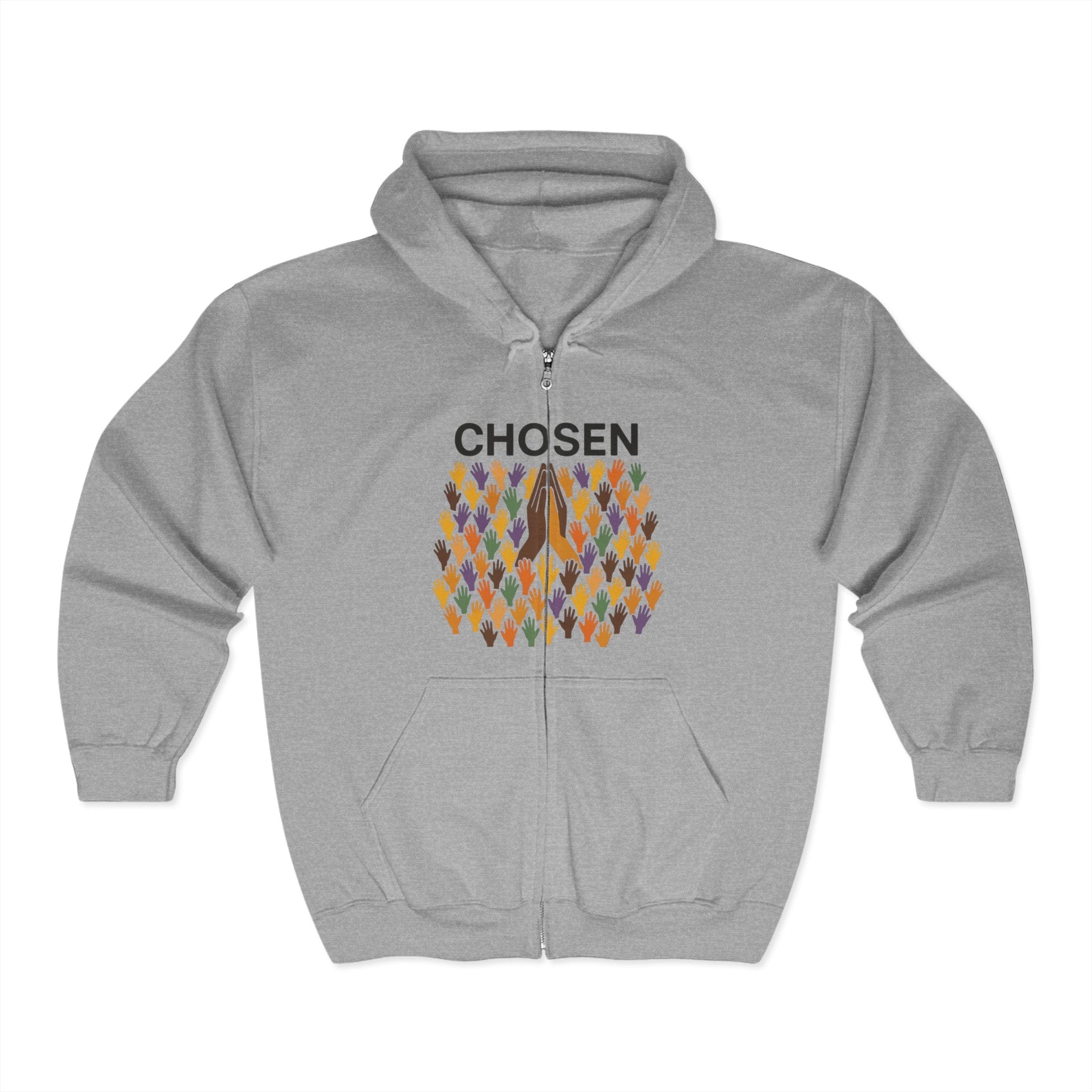 JKFstylez Hoodie Sport Grey / S Unisex Chosen Sweatshirt