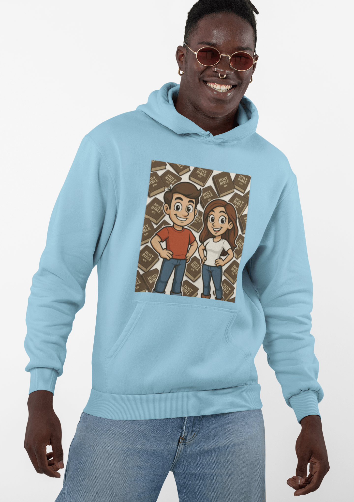 JKFstylez Hoodie Unisex Bible Hoodie