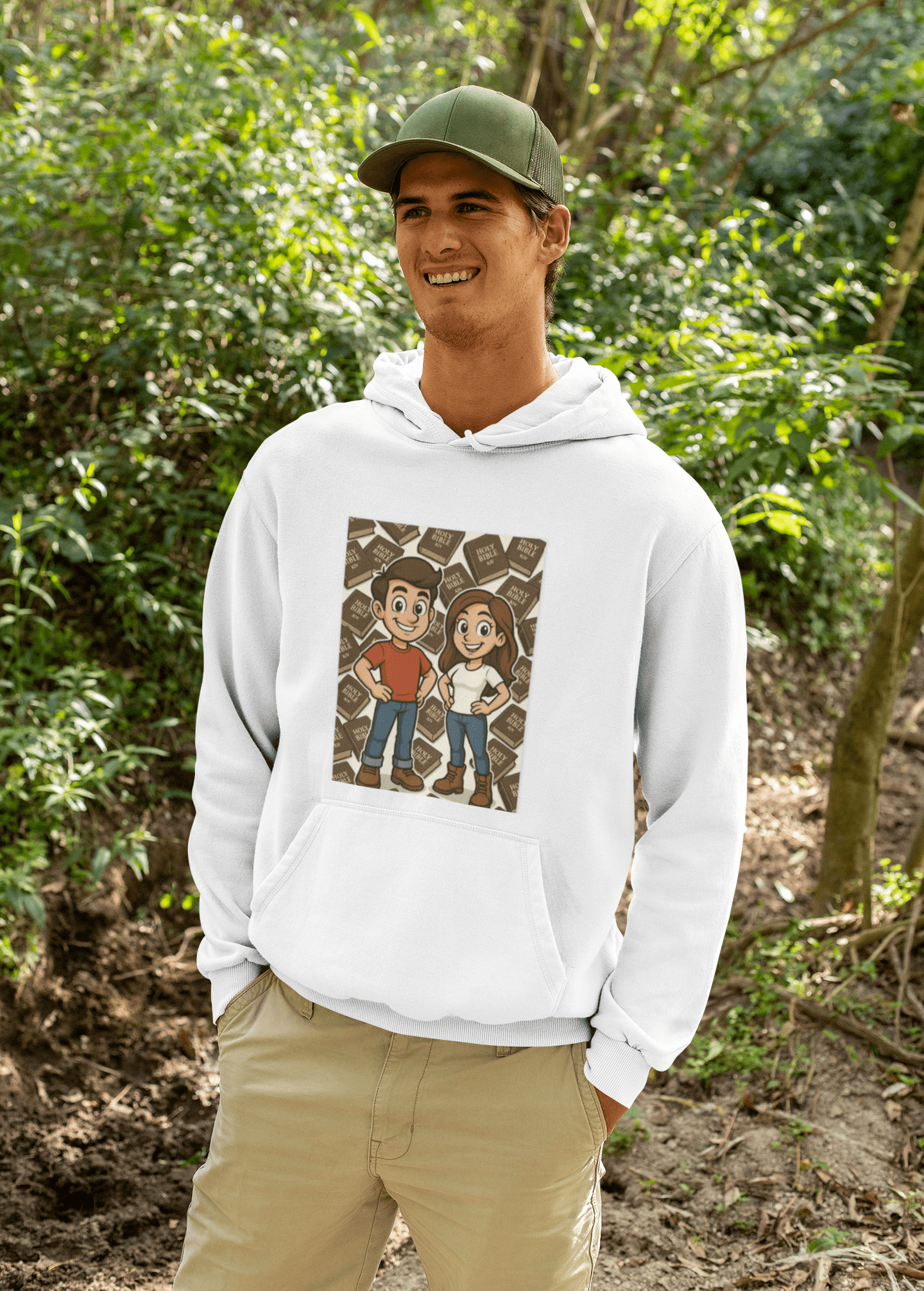 JKFstylez Hoodie Unisex Bible Hoodie