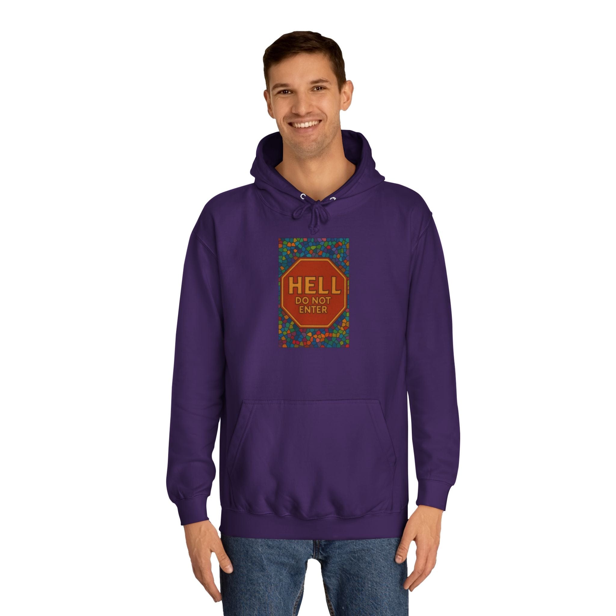 JKFstylez Hoodie Unisex 'Hell Do Not Enter' Hoodie