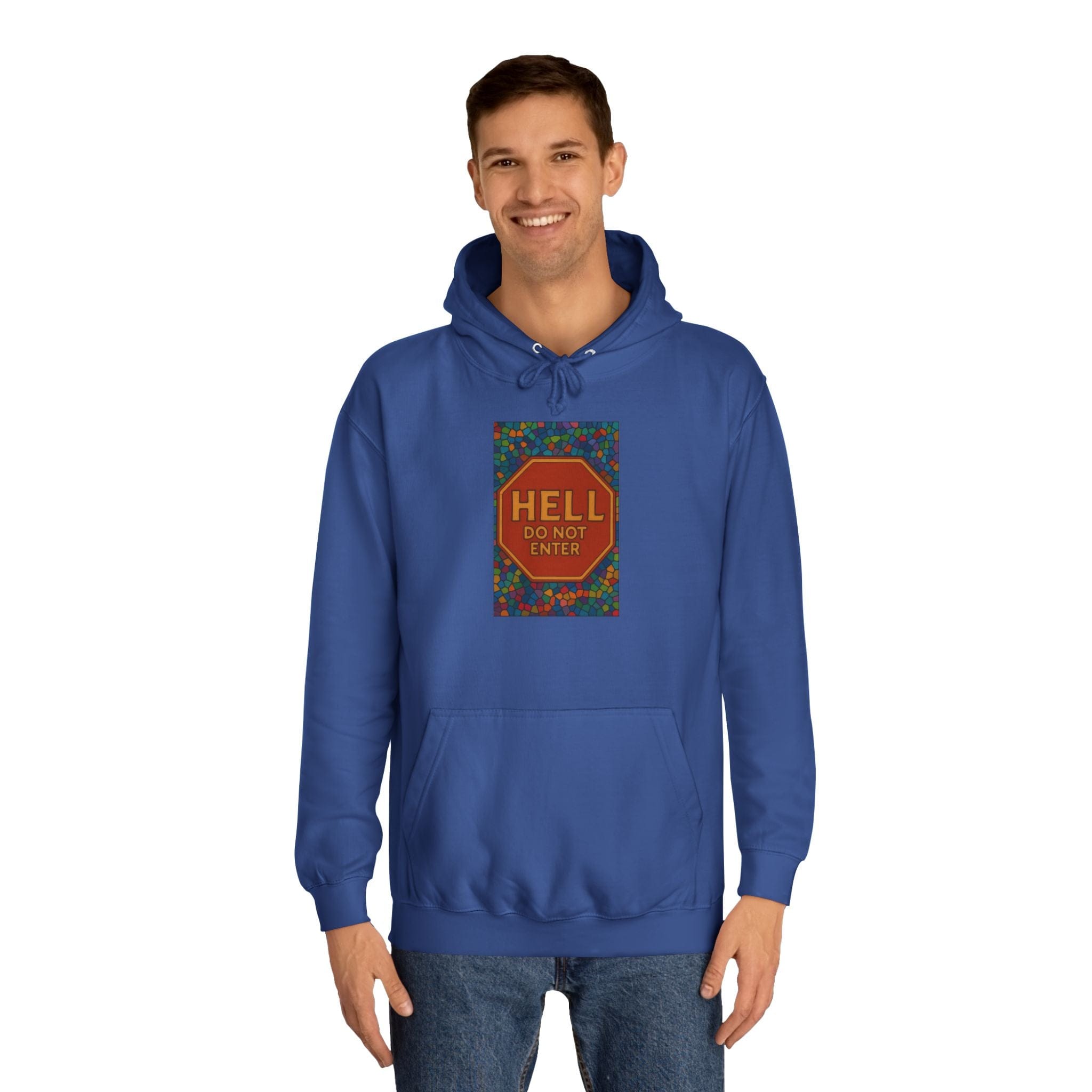 JKFstylez Hoodie Unisex 'Hell Do Not Enter' Hoodie