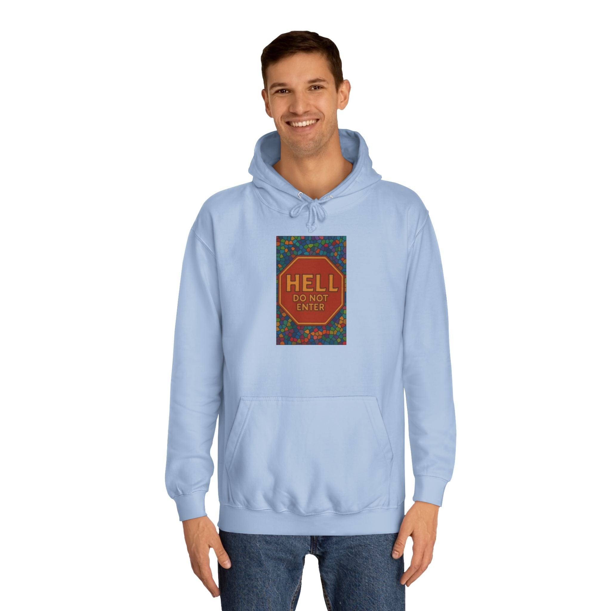JKFstylez Hoodie Unisex 'Hell Do Not Enter' Hoodie