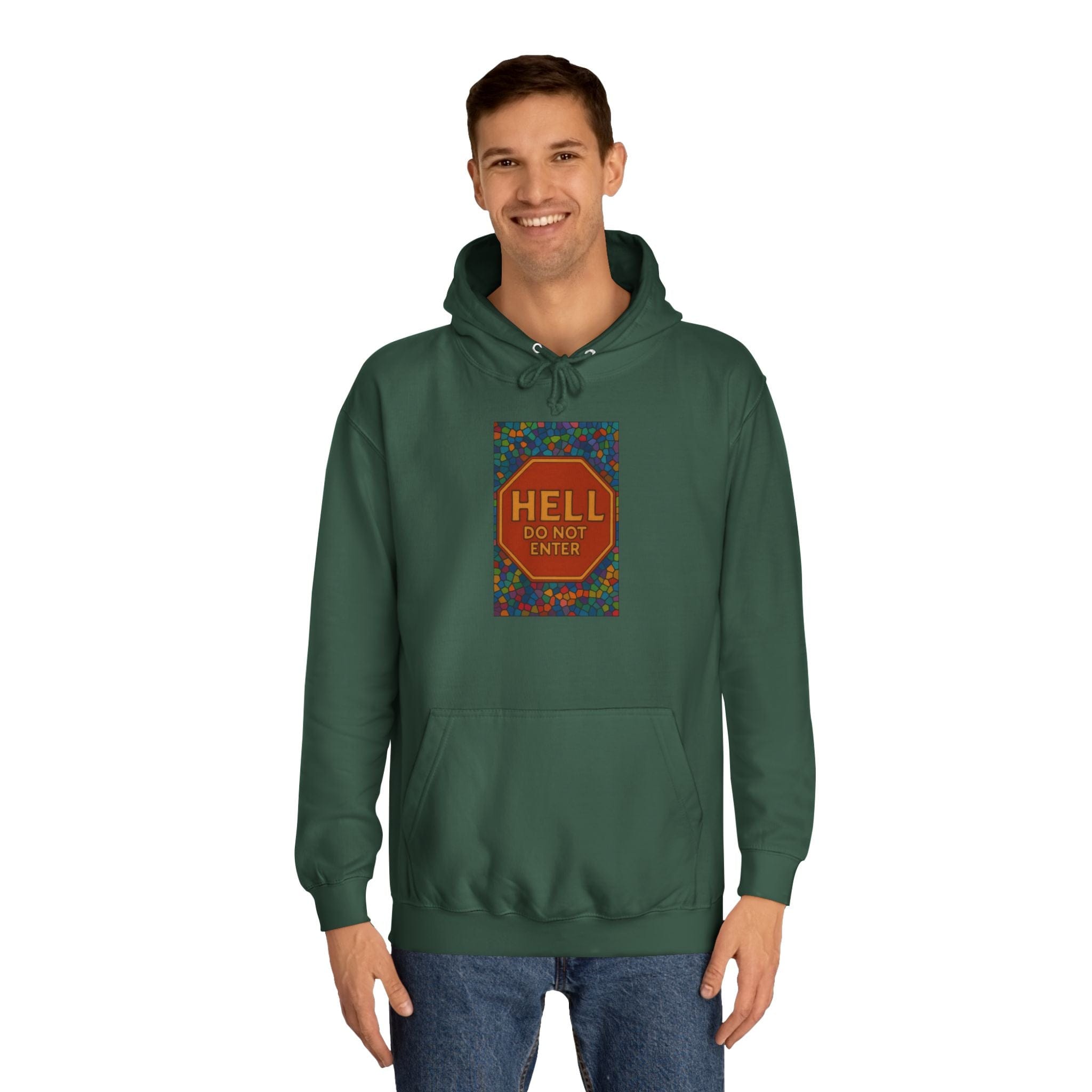 JKFstylez Hoodie Unisex 'Hell Do Not Enter' Hoodie