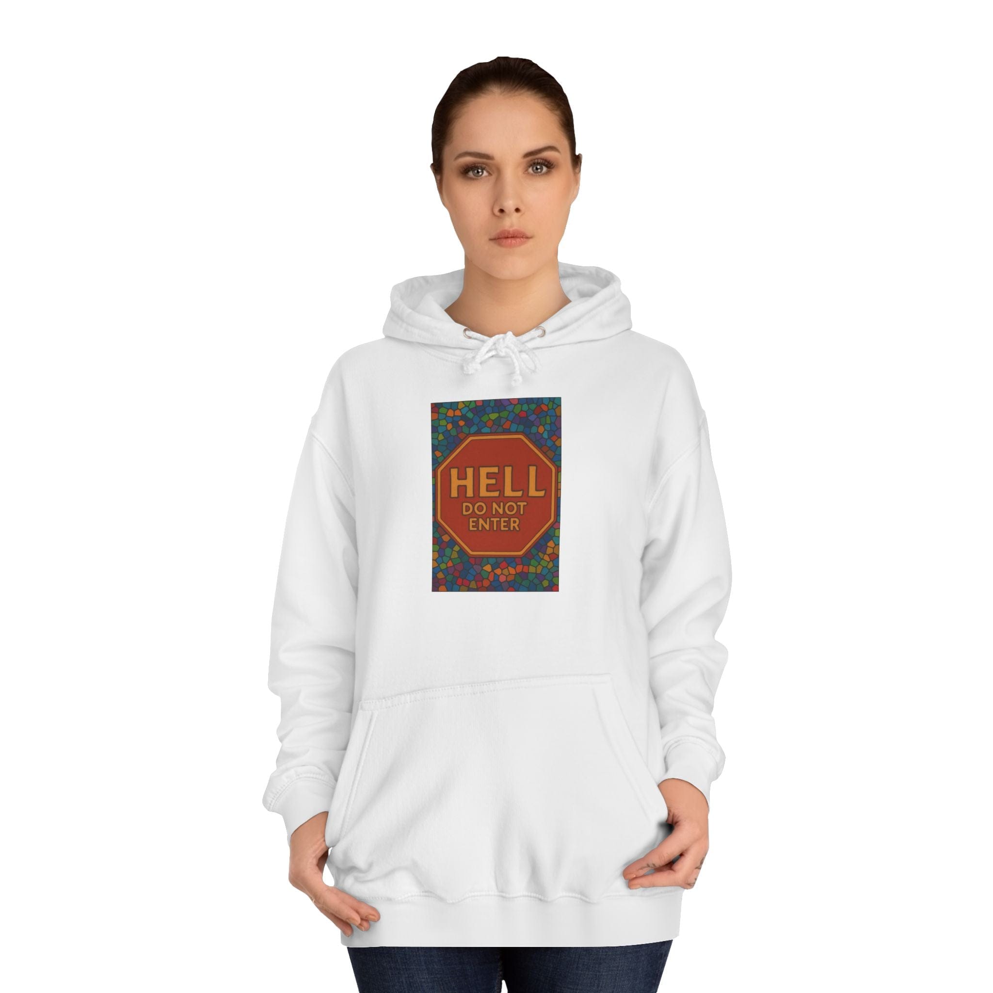 JKFstylez Hoodie Unisex 'Hell Do Not Enter' Hoodie