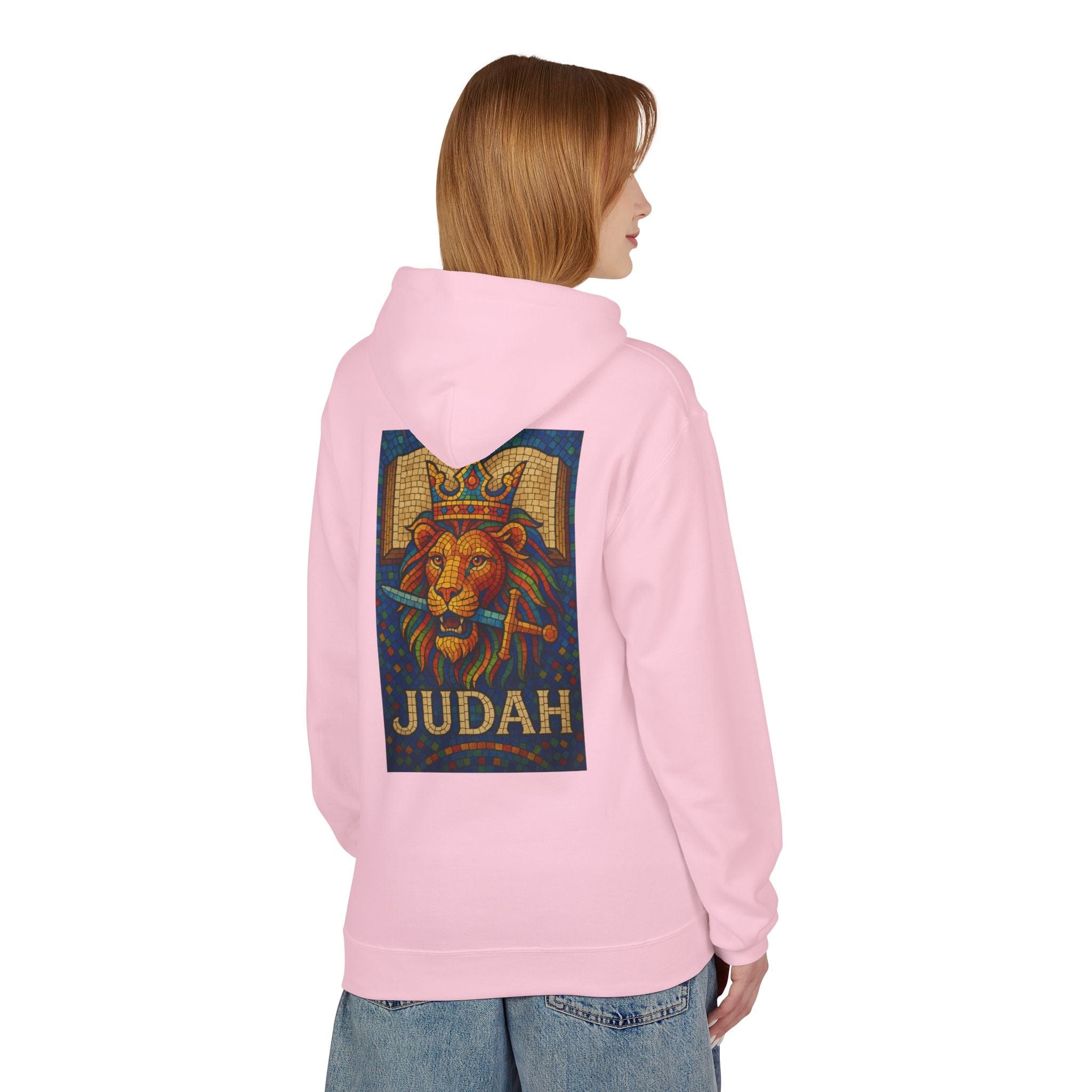 JKFstylez Hoodie Unisex Judah Lion Fleece Hoodie