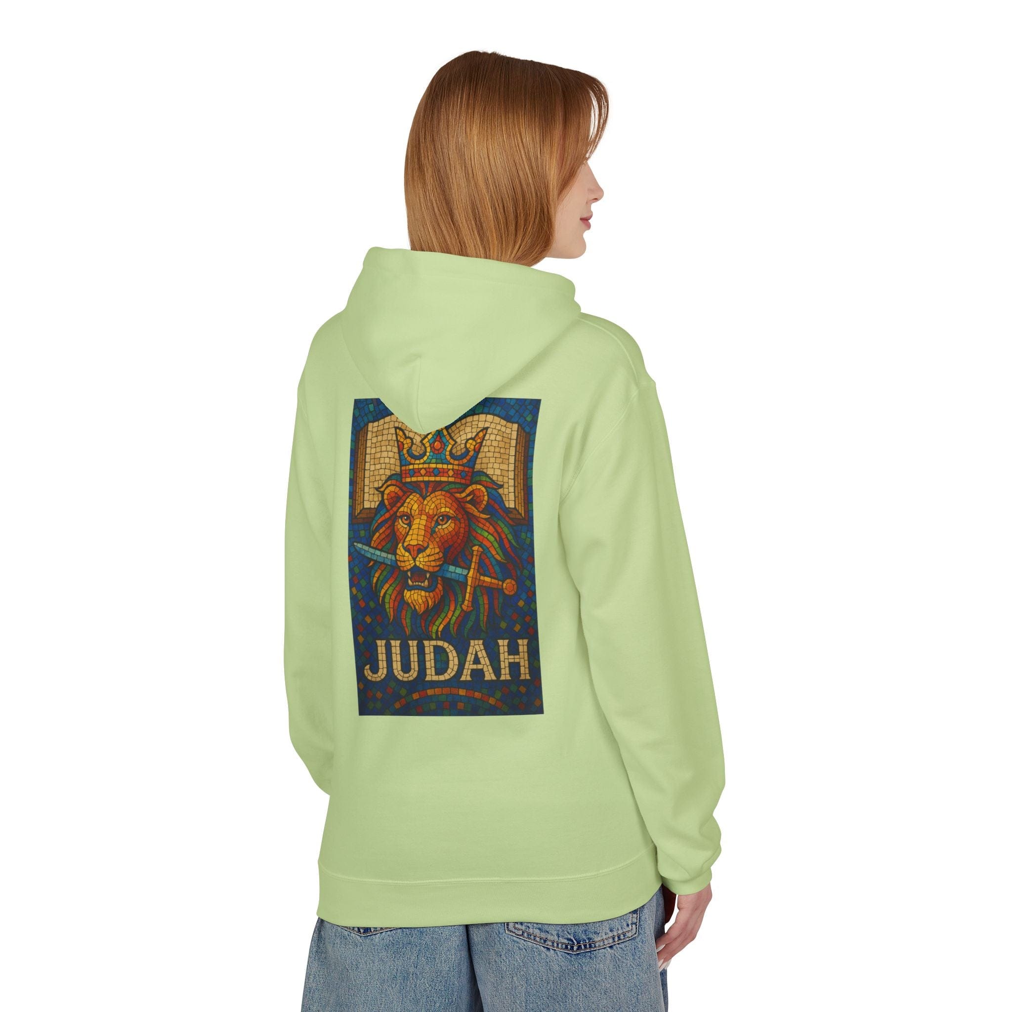 JKFstylez Hoodie Unisex Judah Lion Fleece Hoodie