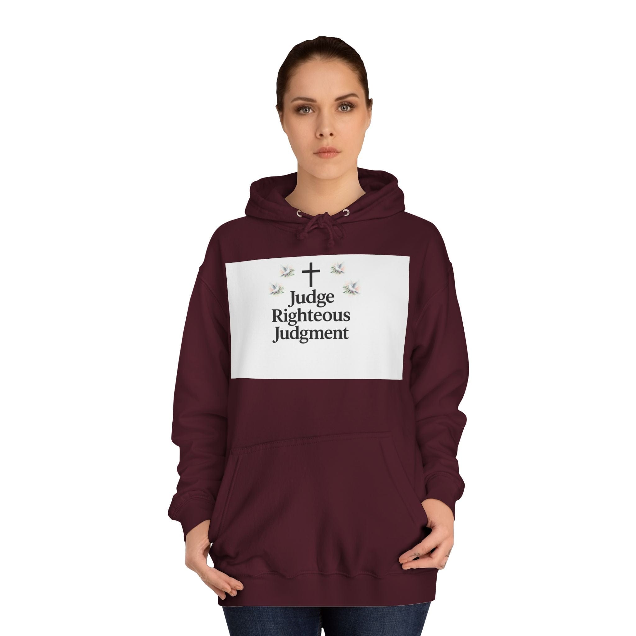 JKFstylez Hoodie Unisex Judge Righteous Judgment Hoodie